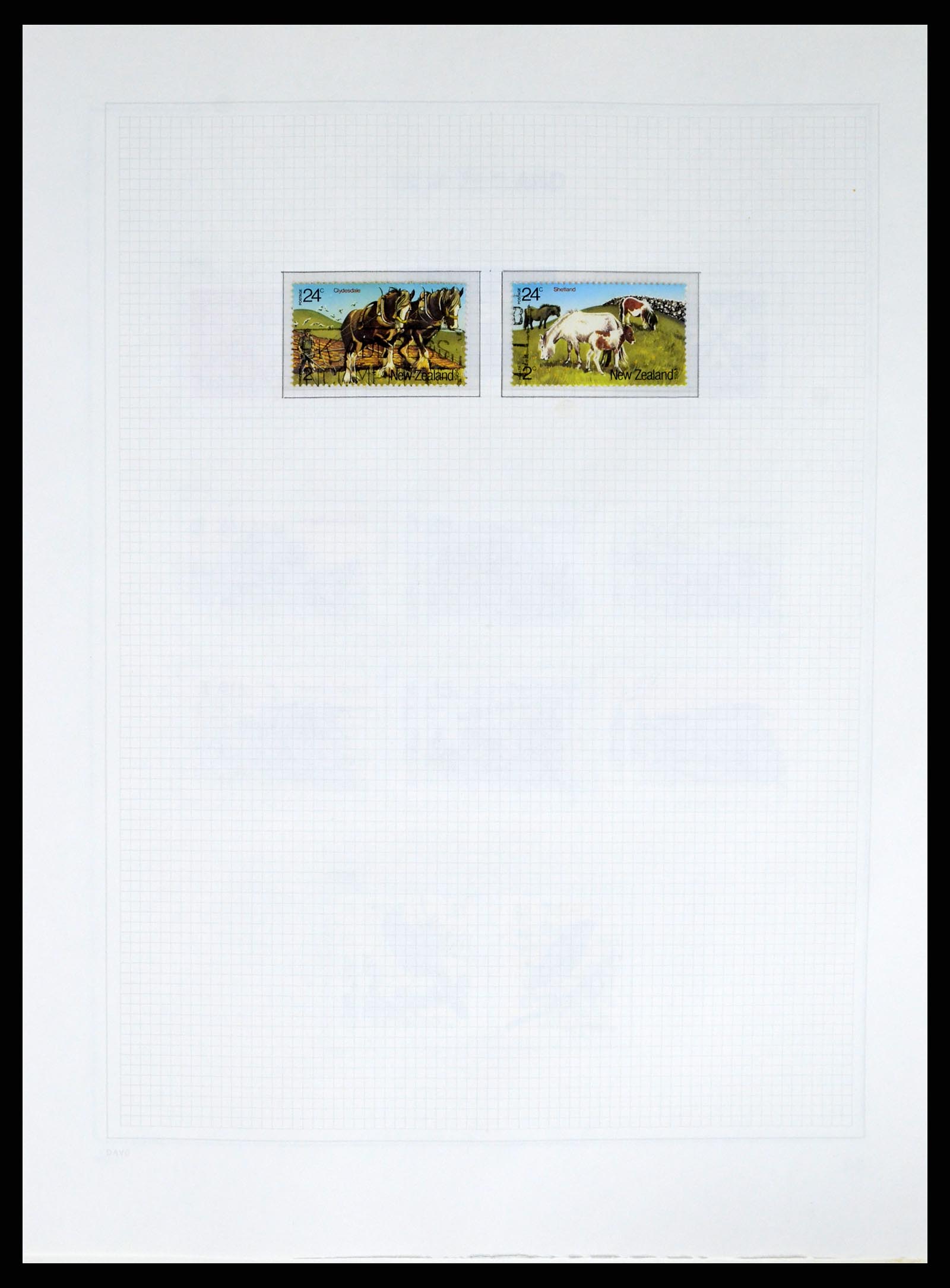 37683 082 - Postzegelverzameling 37683 Nieuw Zeeland 1855-2002.