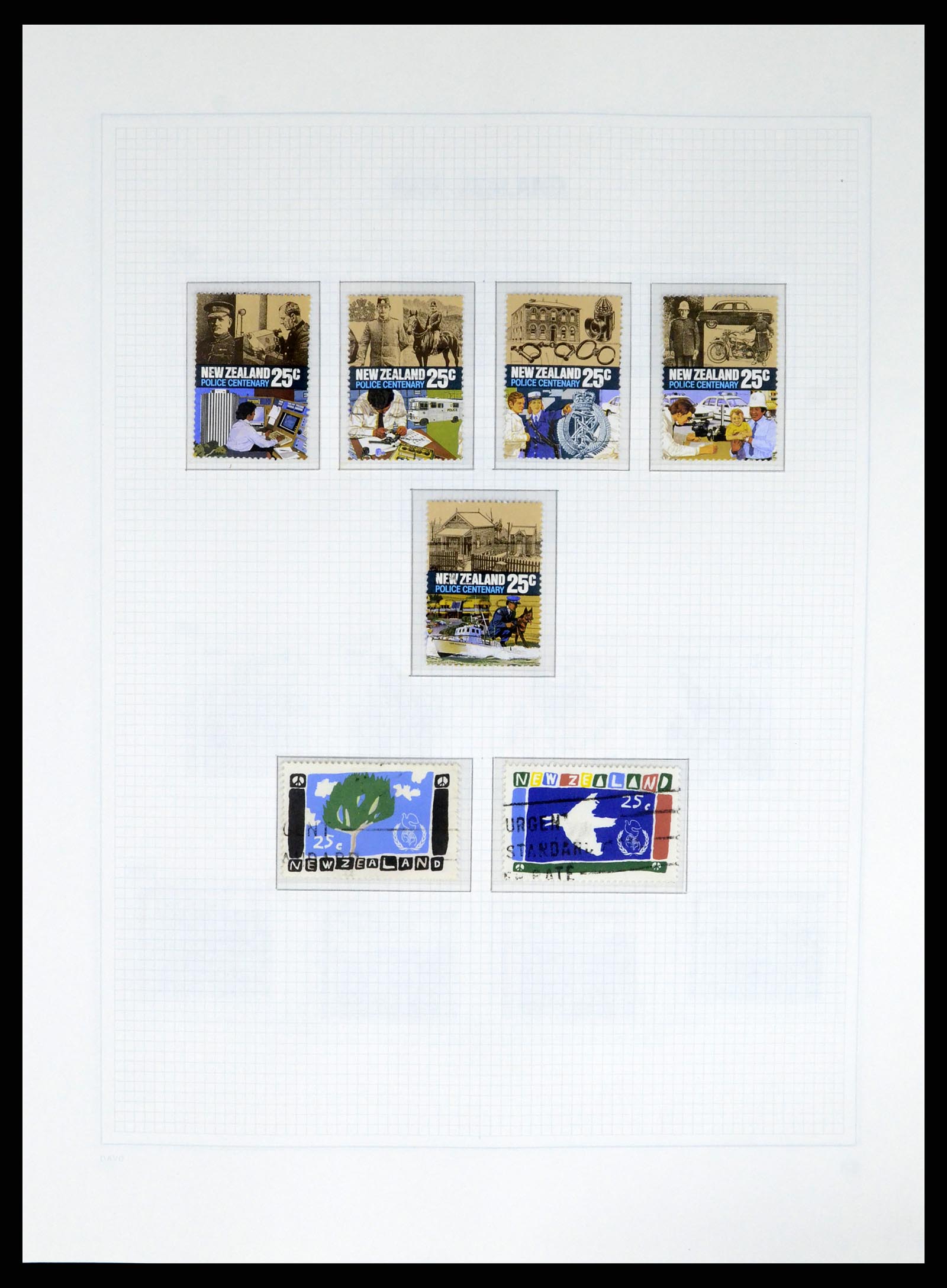 37683 087 - Postzegelverzameling 37683 Nieuw Zeeland 1855-2002.