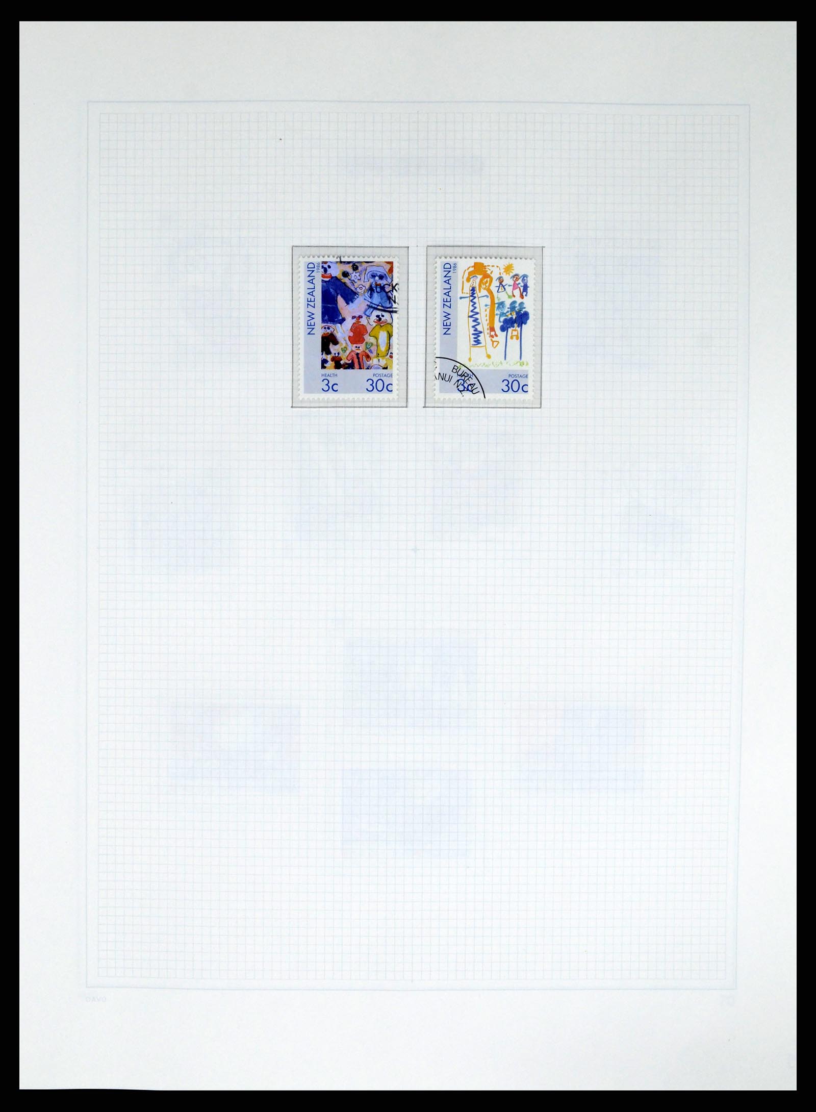 37683 090 - Postzegelverzameling 37683 Nieuw Zeeland 1855-2002.