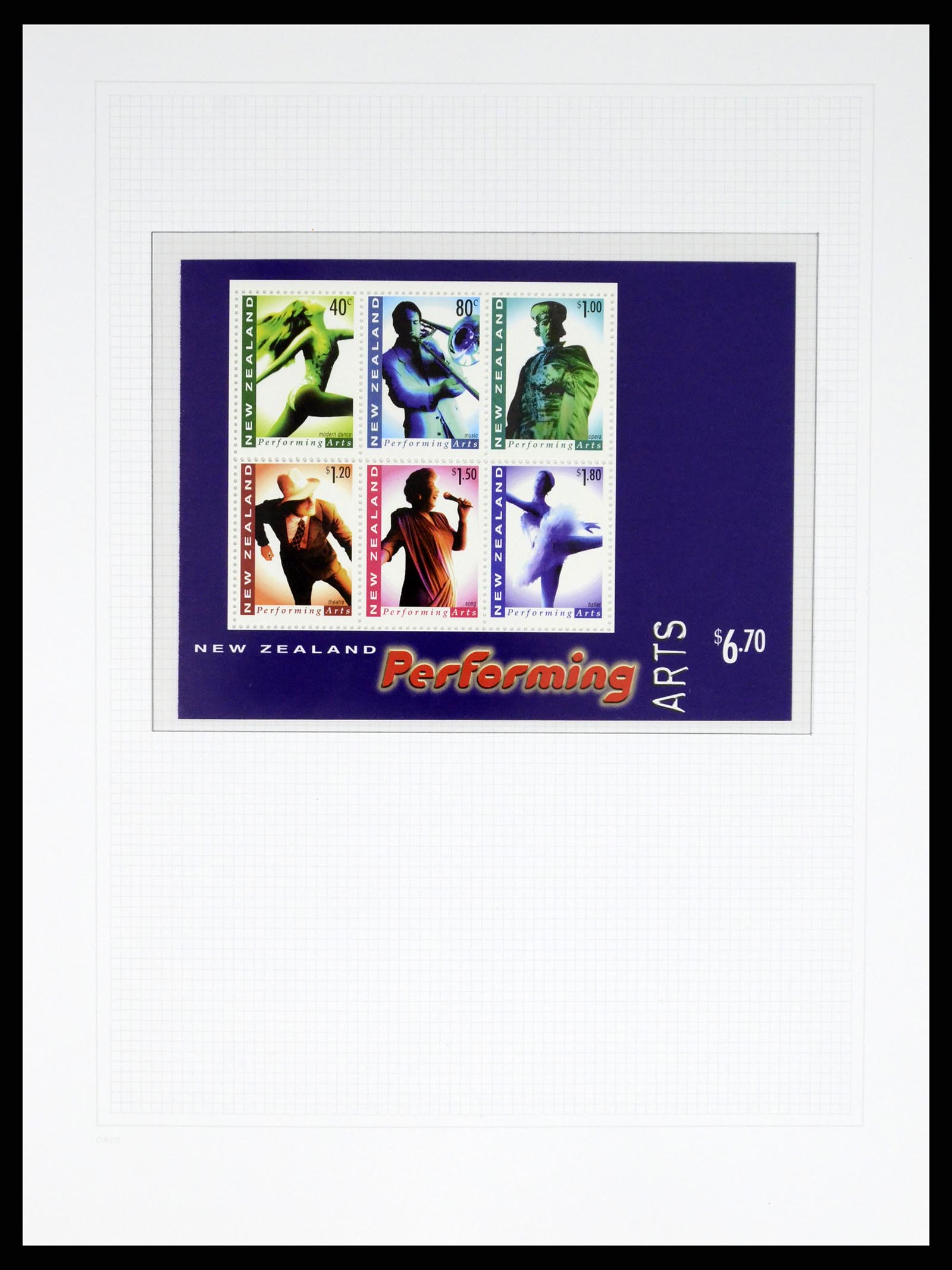 37683 382 - Postzegelverzameling 37683 Nieuw Zeeland 1855-2002.