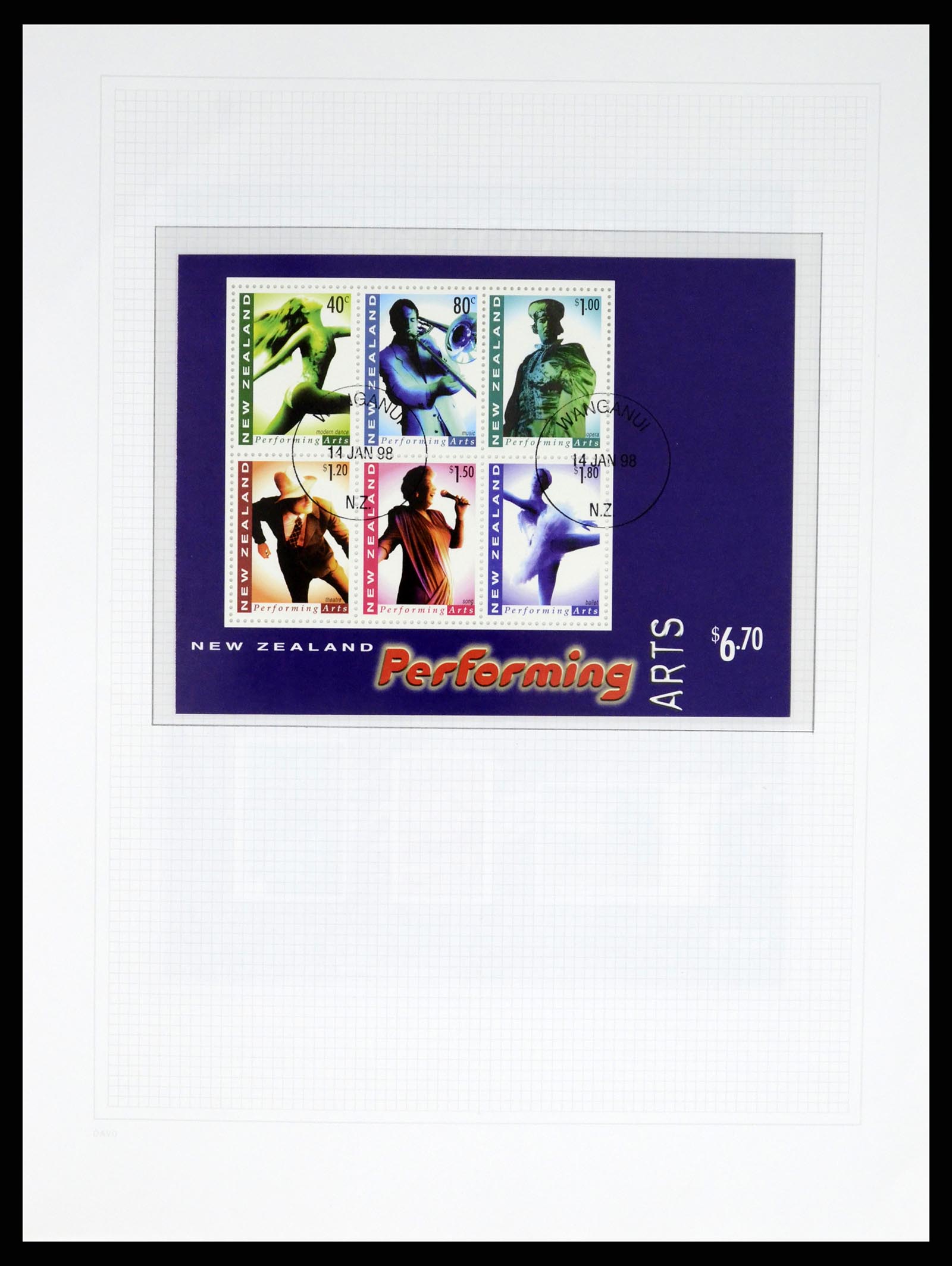 37683 383 - Postzegelverzameling 37683 Nieuw Zeeland 1855-2002.