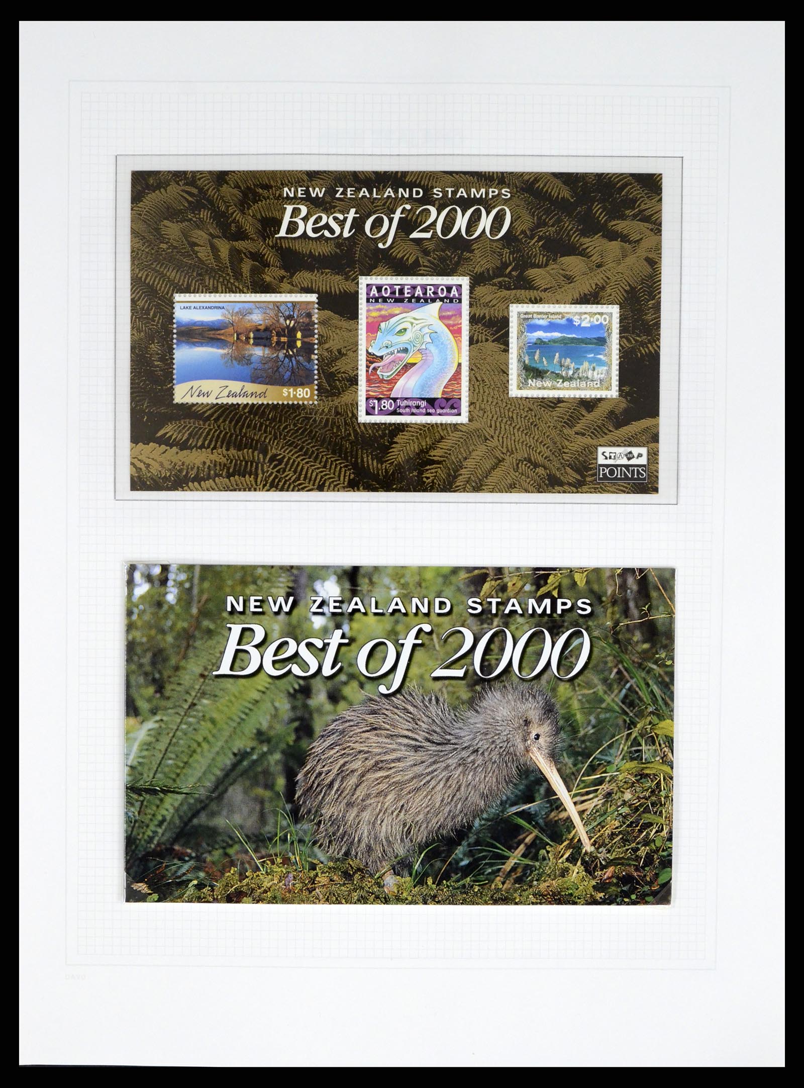 37683 403 - Postzegelverzameling 37683 Nieuw Zeeland 1855-2002.