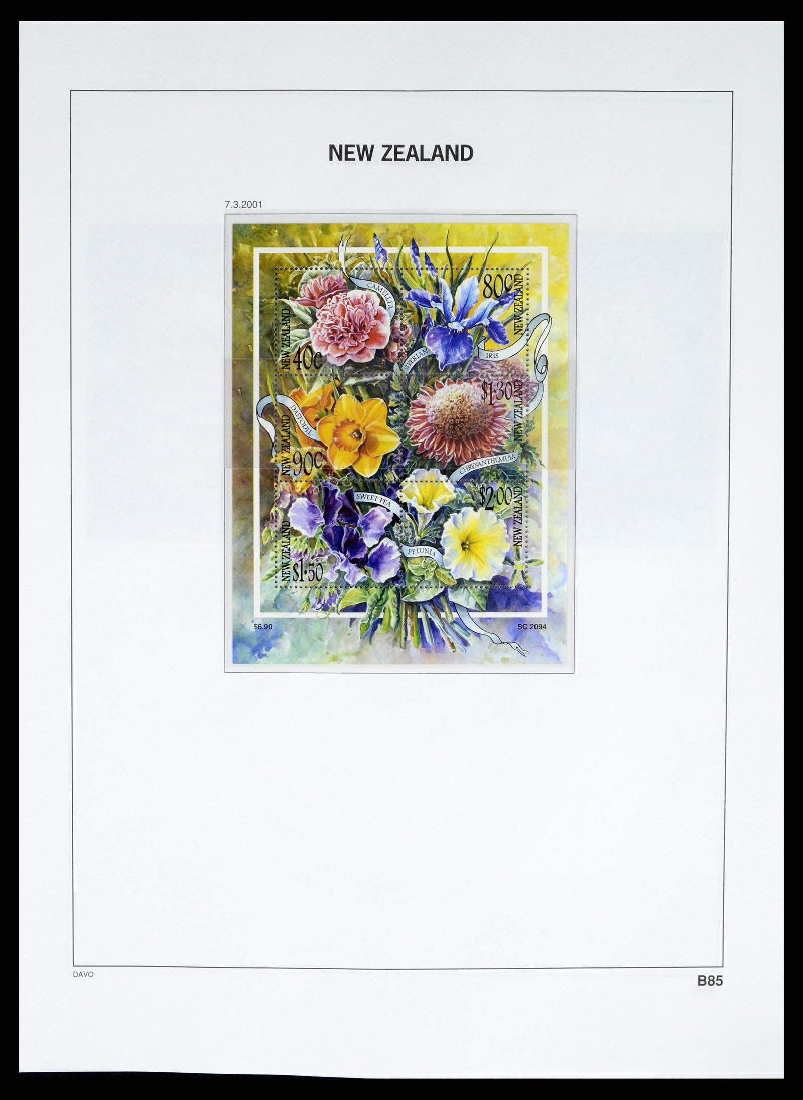 37683 406 - Postzegelverzameling 37683 Nieuw Zeeland 1855-2002.