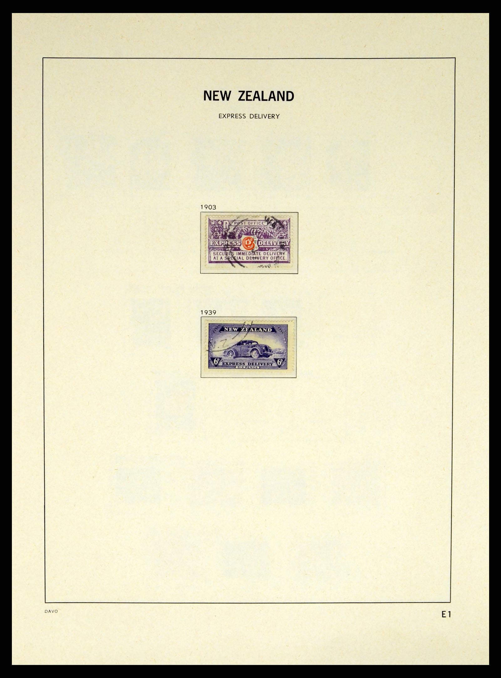 37683 420 - Postzegelverzameling 37683 Nieuw Zeeland 1855-2002.
