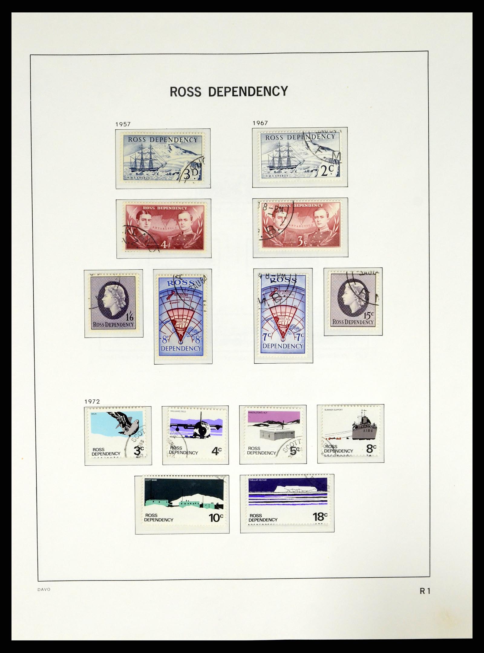 37683 431 - Stamp collection 37683 New Zealand 1855-2002.