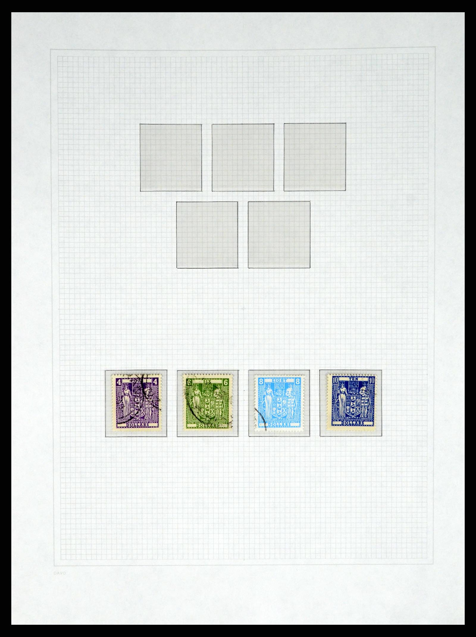 37683 440 - Postzegelverzameling 37683 Nieuw Zeeland 1855-2002.