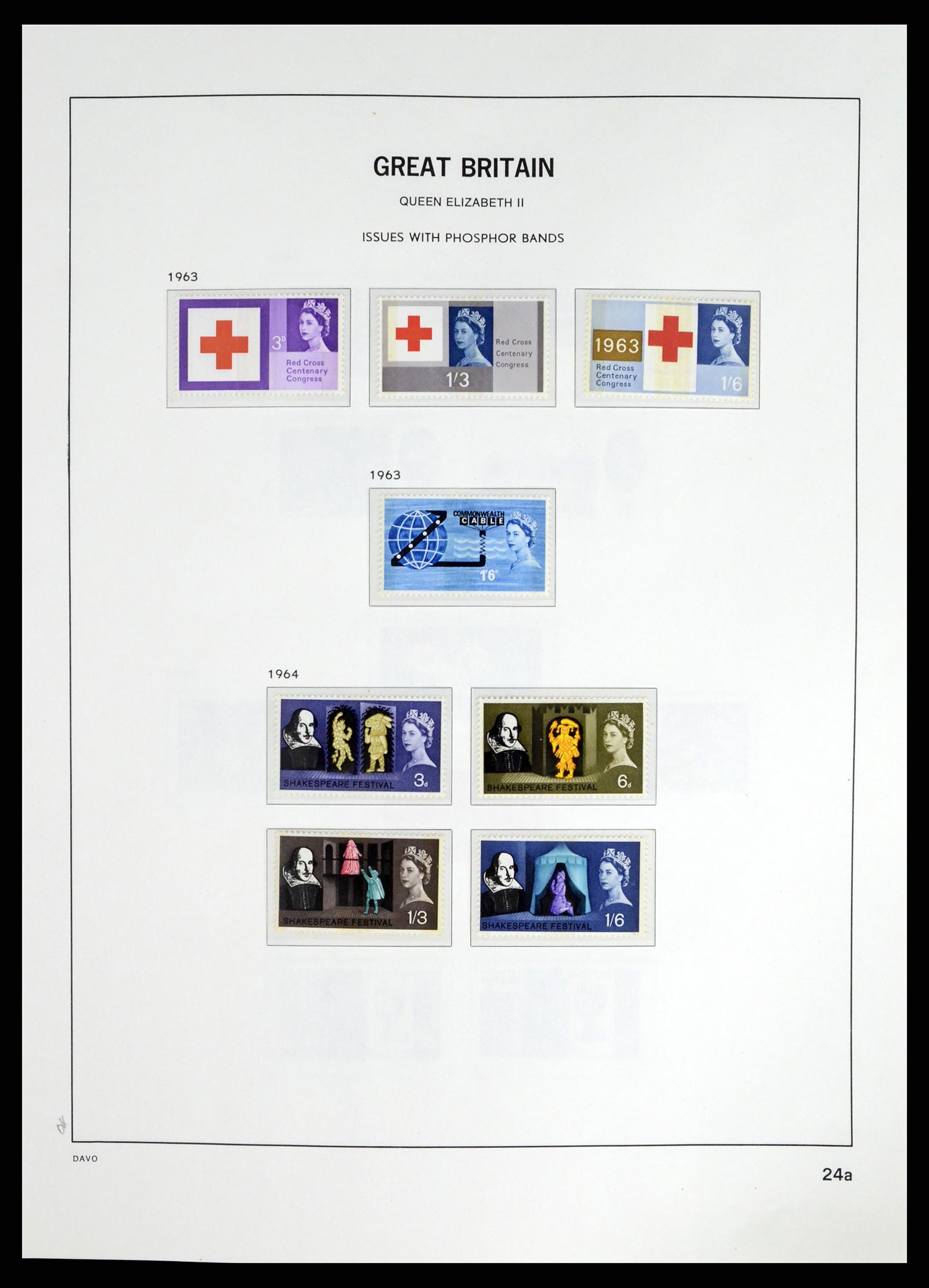 37684 012 - Postzegelverzameling 37684 Engeland 1948-2018.