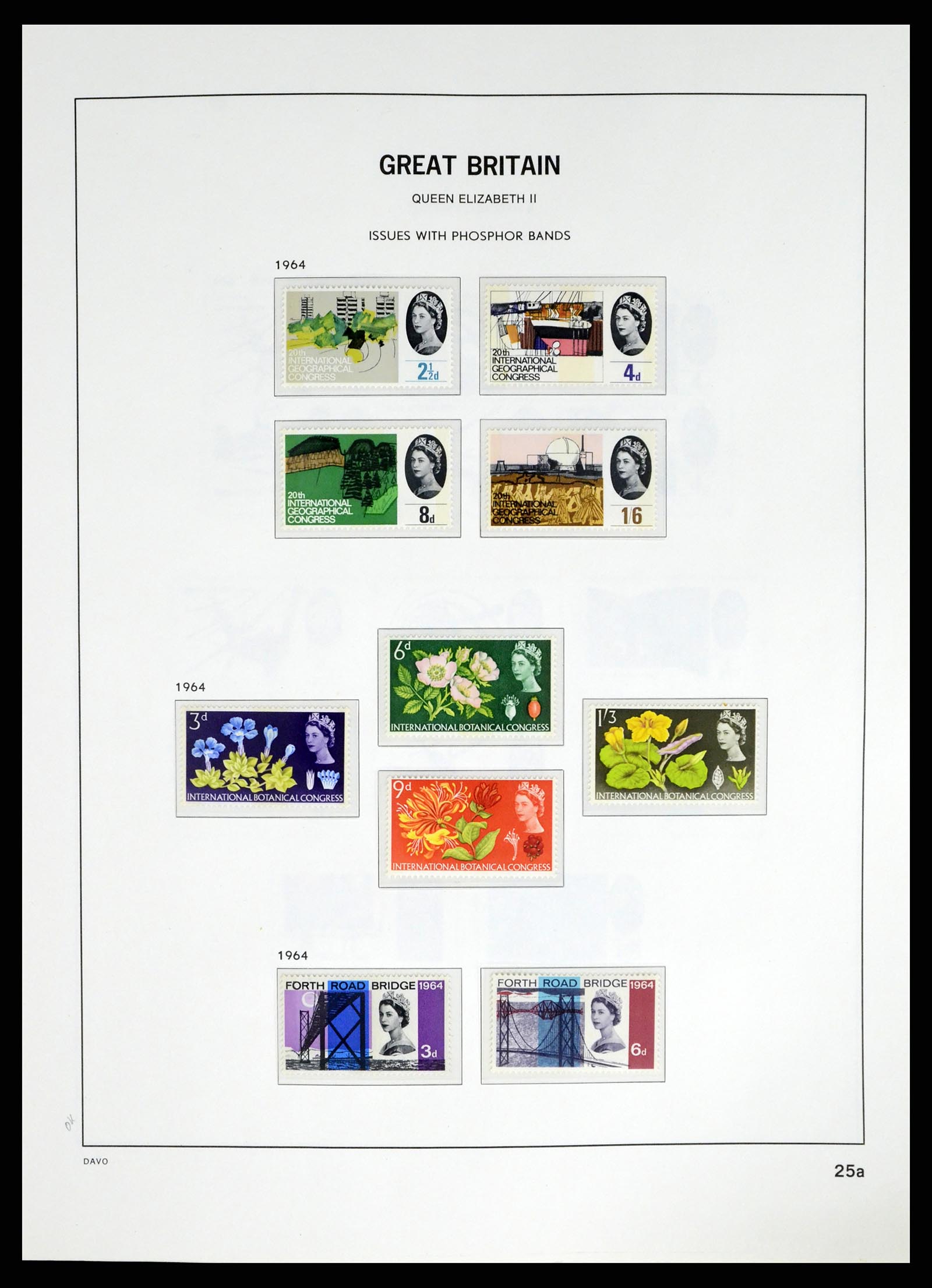 37684 014 - Postzegelverzameling 37684 Engeland 1948-2018.