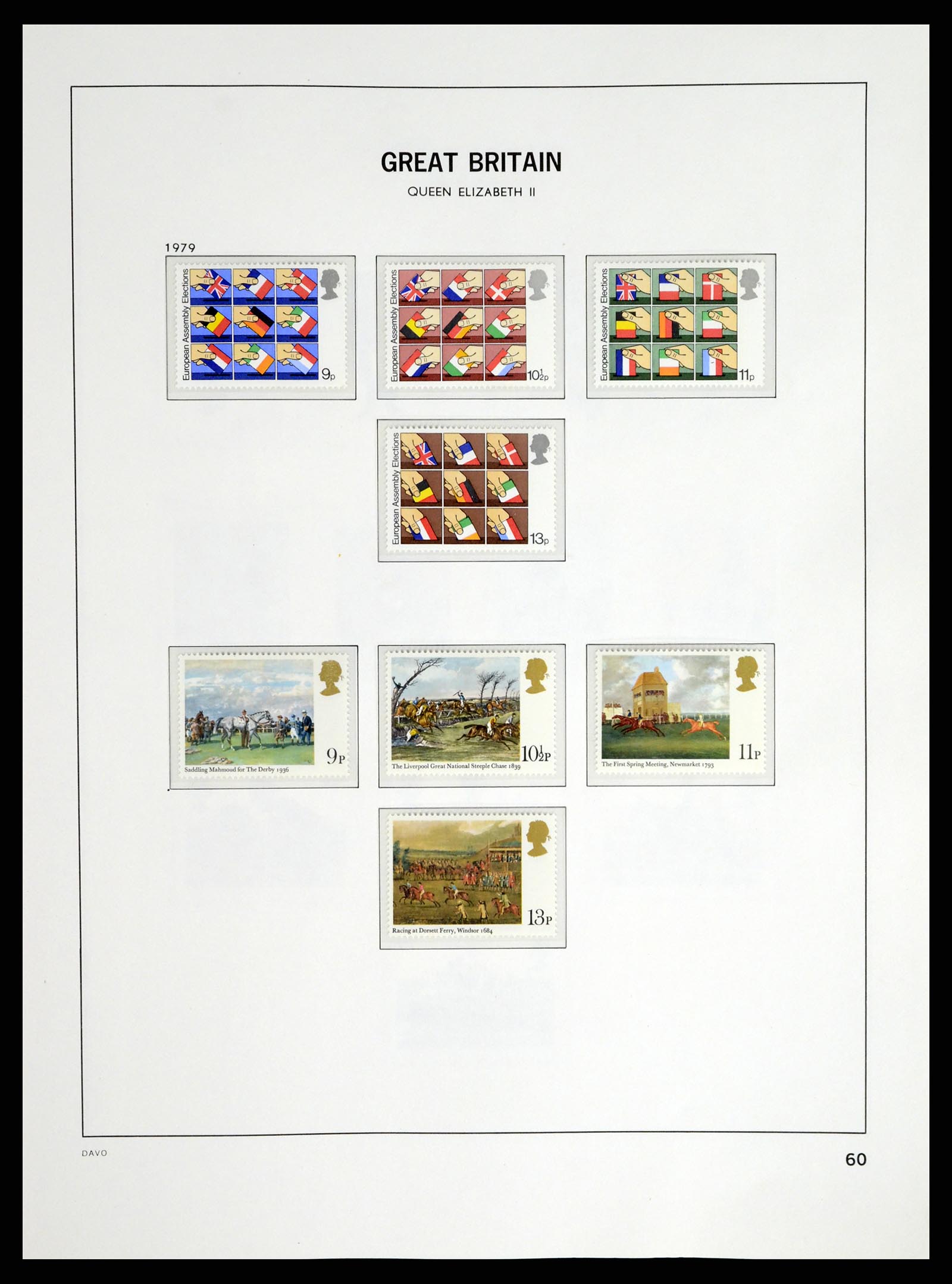 37684 056 - Postzegelverzameling 37684 Engeland 1948-2018.