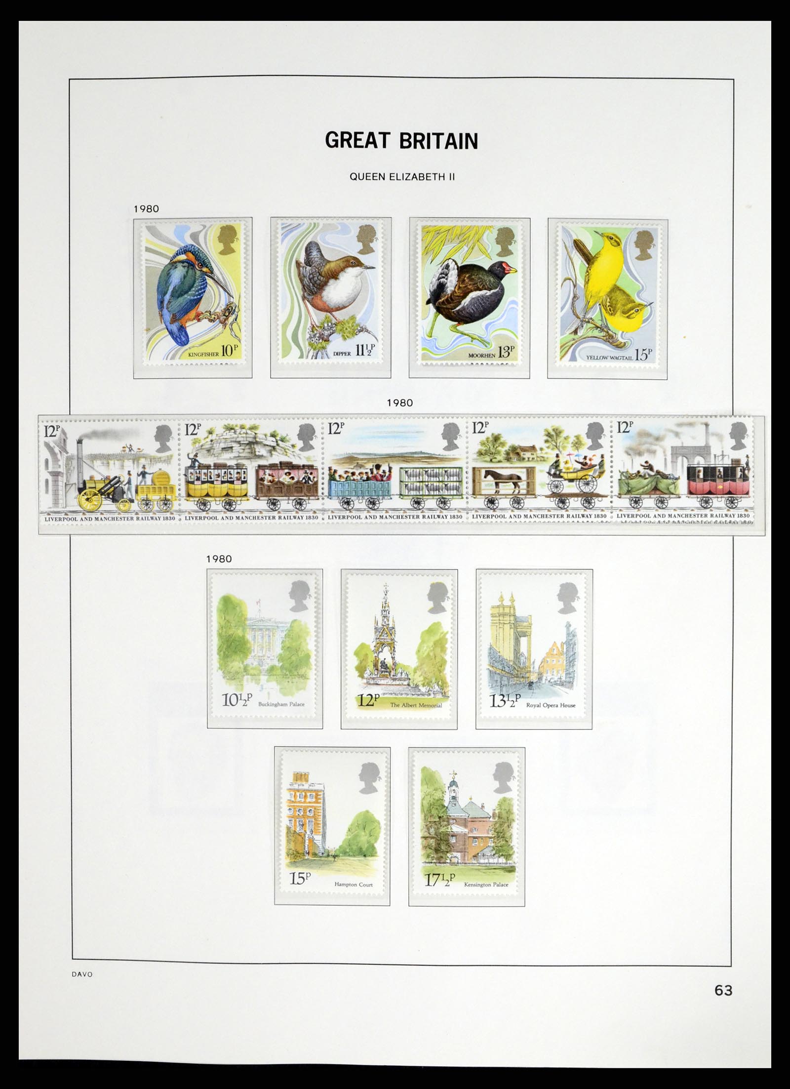 37684 059 - Postzegelverzameling 37684 Engeland 1948-2018.