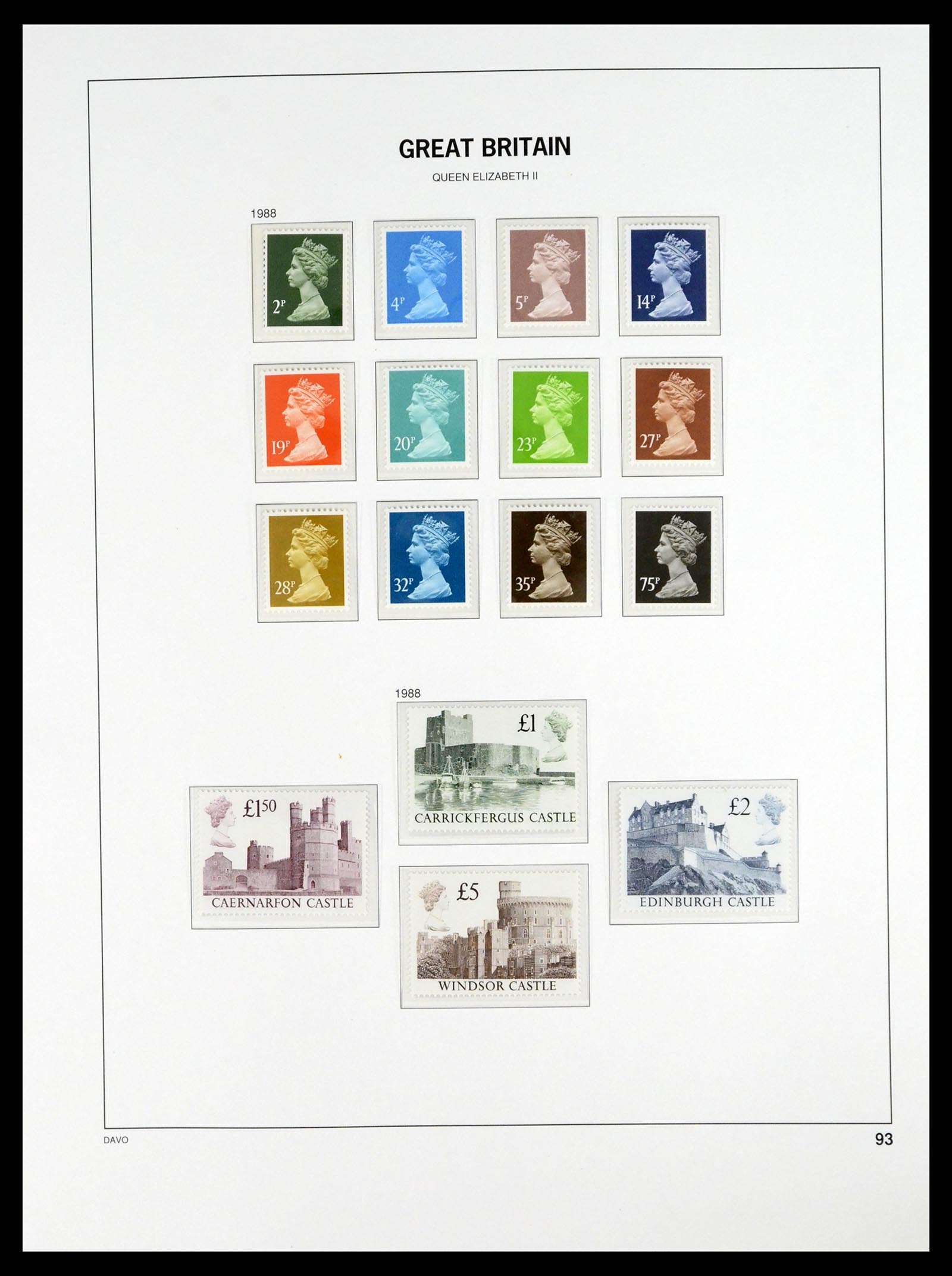 37684 089 - Postzegelverzameling 37684 Engeland 1948-2018.