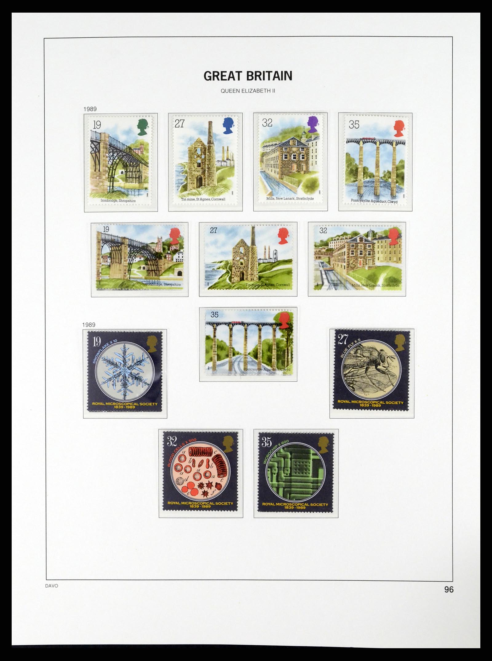37684 092 - Postzegelverzameling 37684 Engeland 1948-2018.