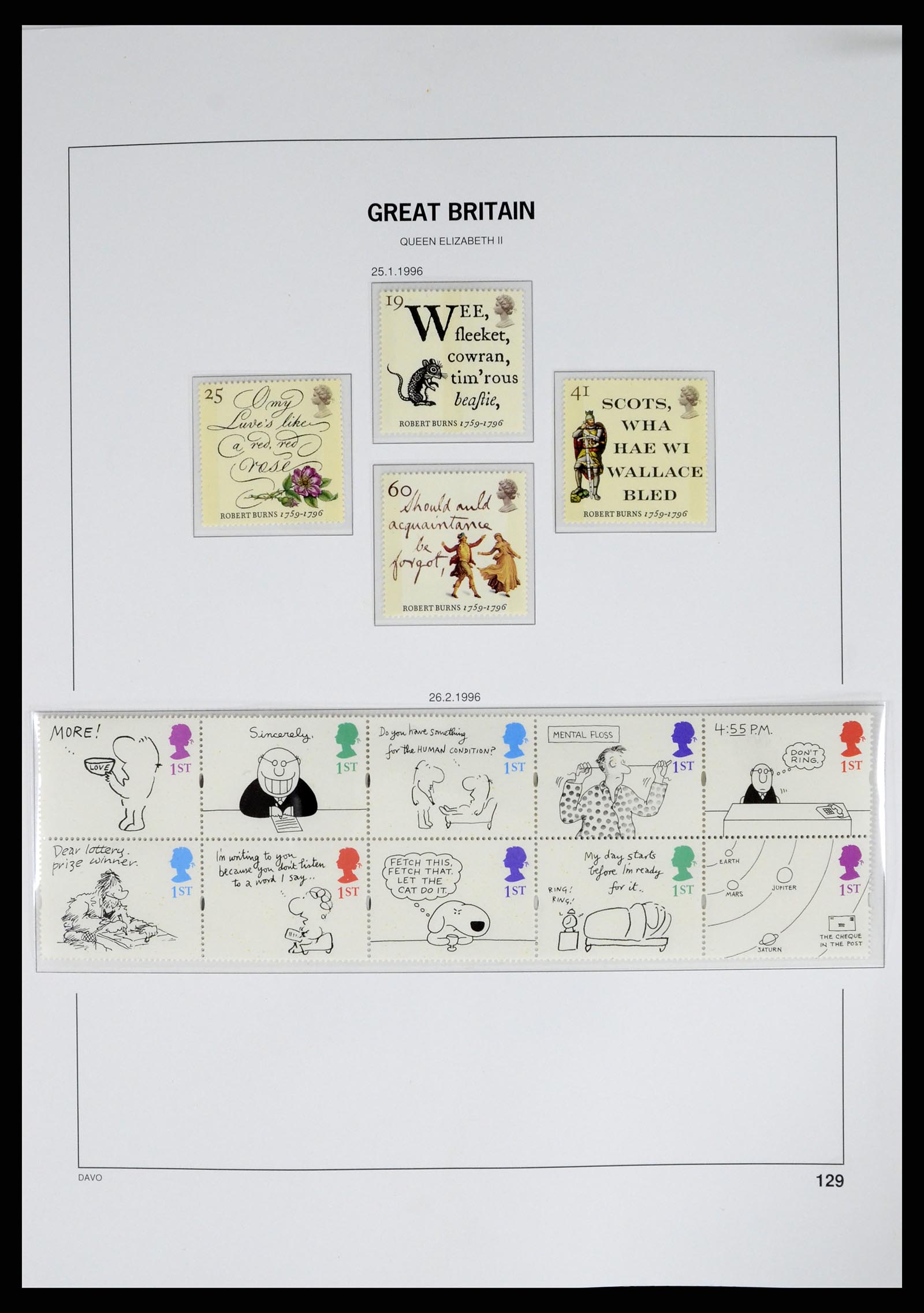 37684 125 - Postzegelverzameling 37684 Engeland 1948-2018.