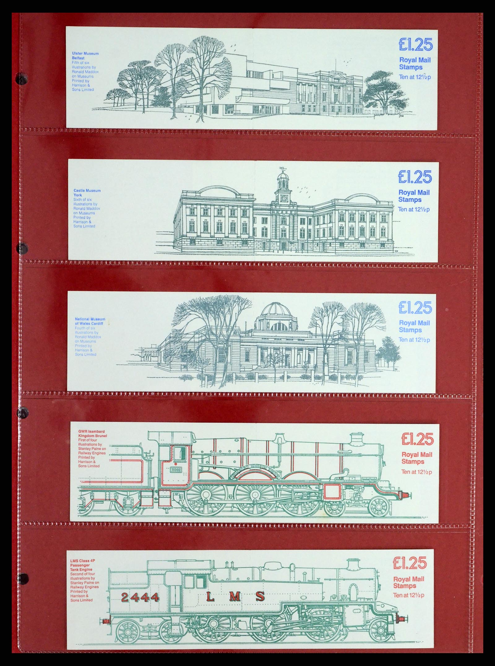 37684 423 - Postzegelverzameling 37684 Engeland 1948-2018.