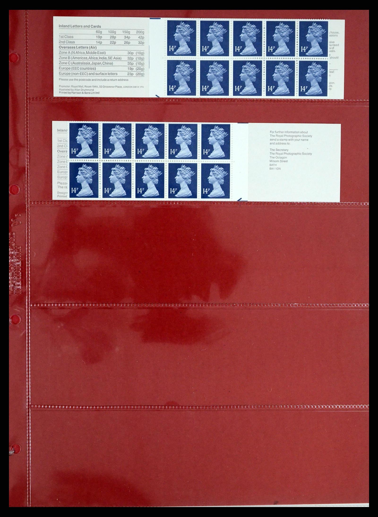 37684 432 - Postzegelverzameling 37684 Engeland 1948-2018.