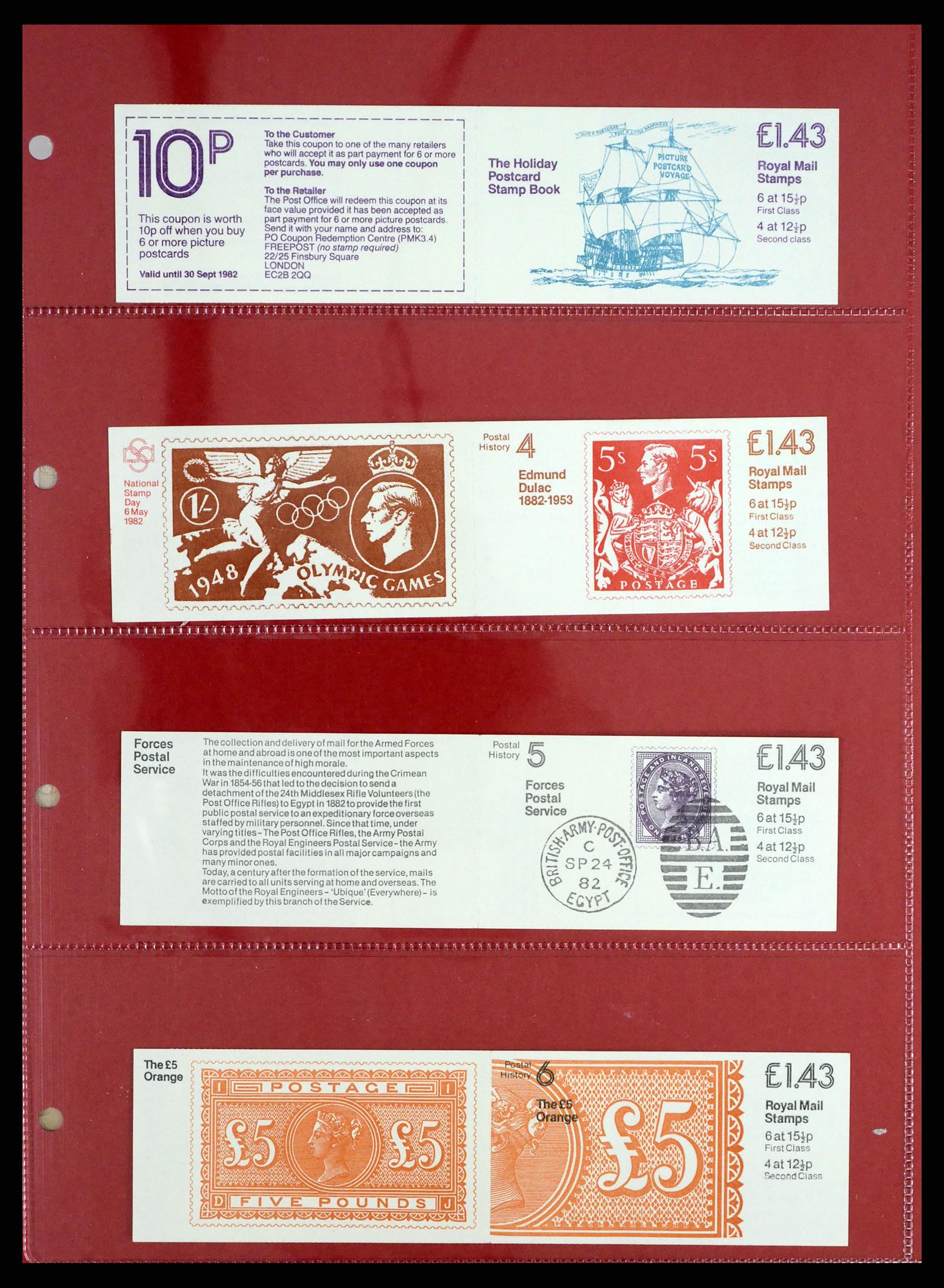 37684 435 - Postzegelverzameling 37684 Engeland 1948-2018.