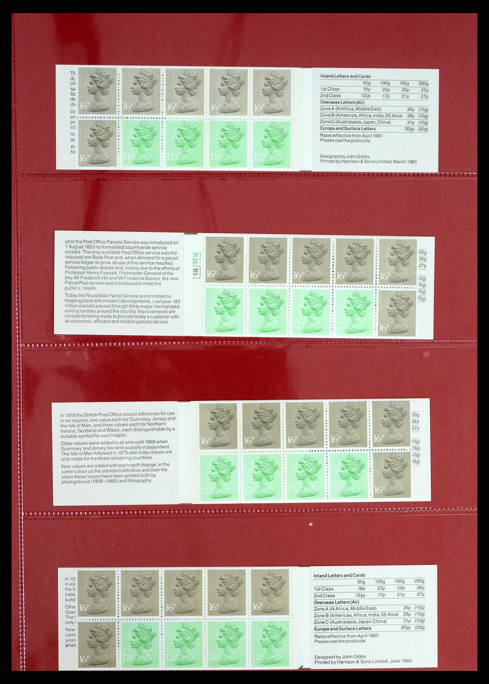 37684 440 - Postzegelverzameling 37684 Engeland 1948-2018.