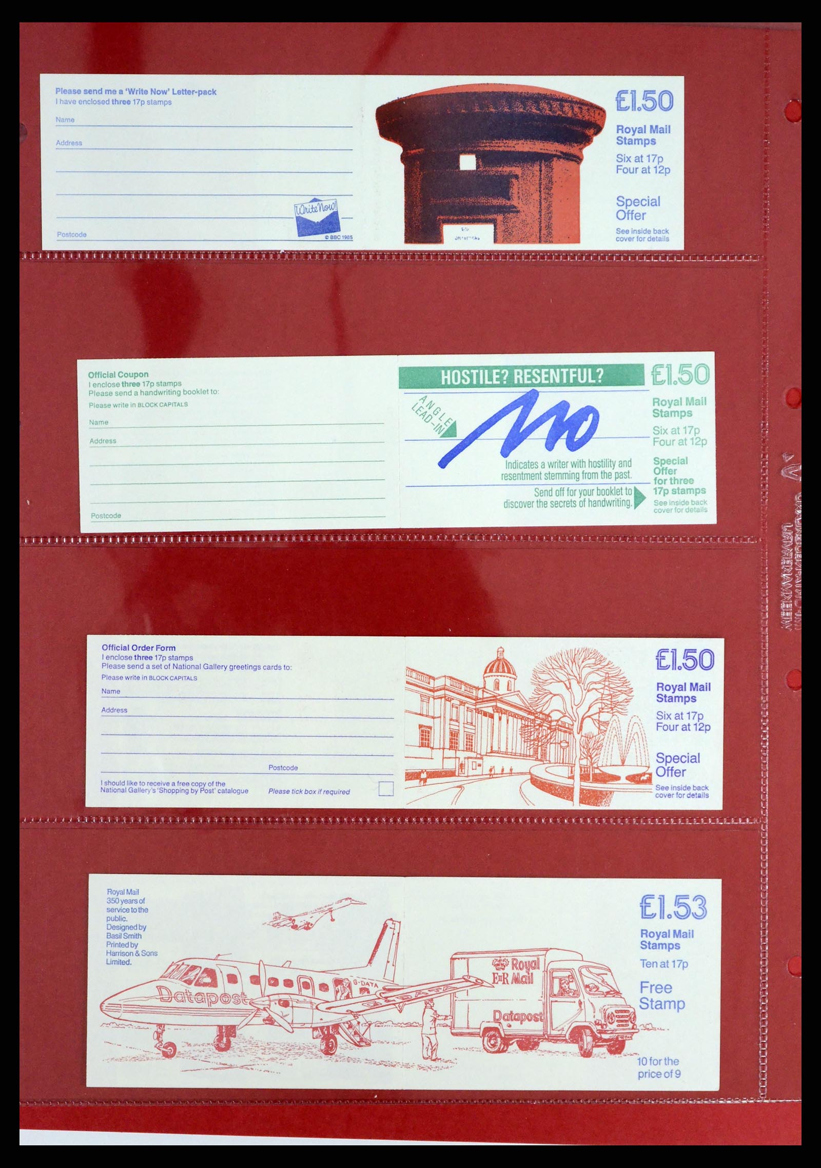 37684 443 - Postzegelverzameling 37684 Engeland 1948-2018.