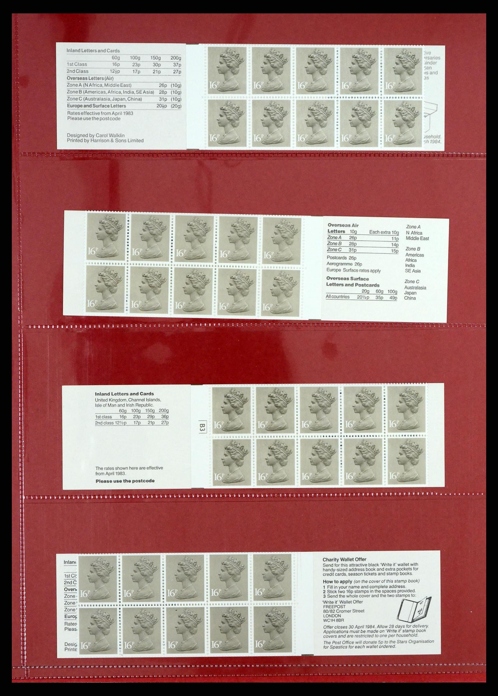 37684 448 - Postzegelverzameling 37684 Engeland 1948-2018.