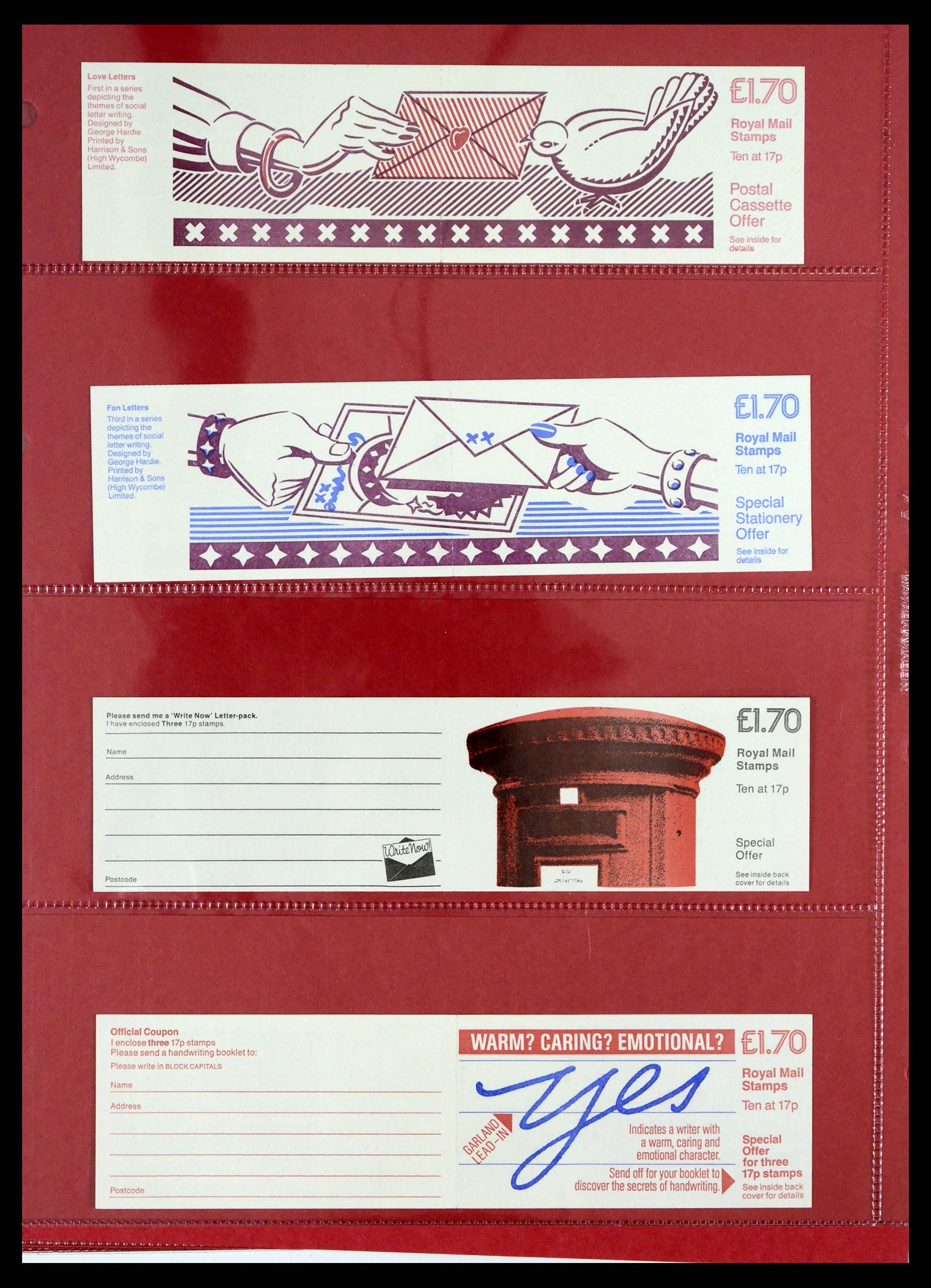 37684 453 - Postzegelverzameling 37684 Engeland 1948-2018.
