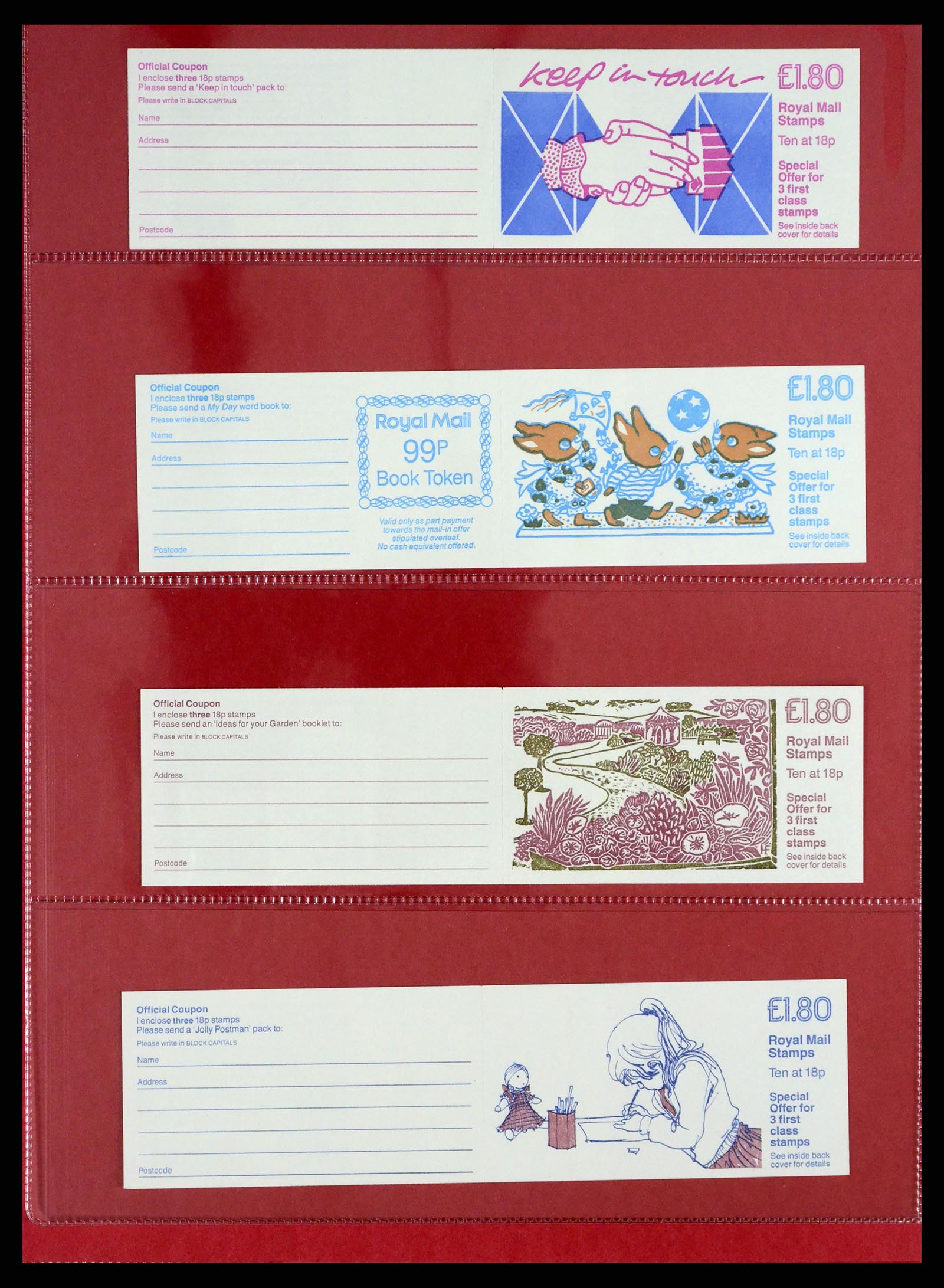 37684 457 - Postzegelverzameling 37684 Engeland 1948-2018.