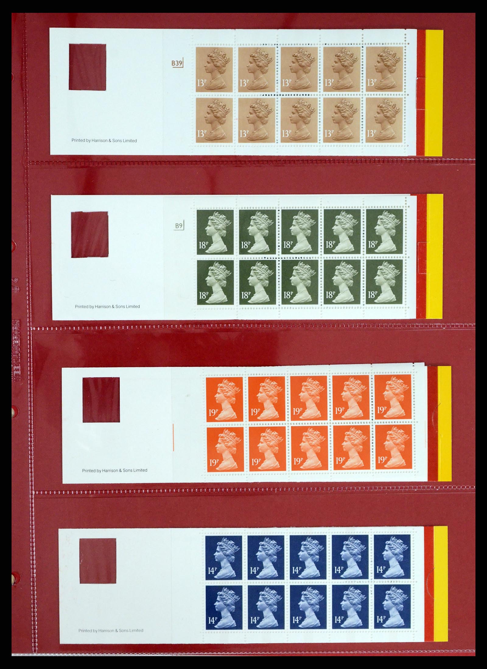 37684 466 - Postzegelverzameling 37684 Engeland 1948-2018.