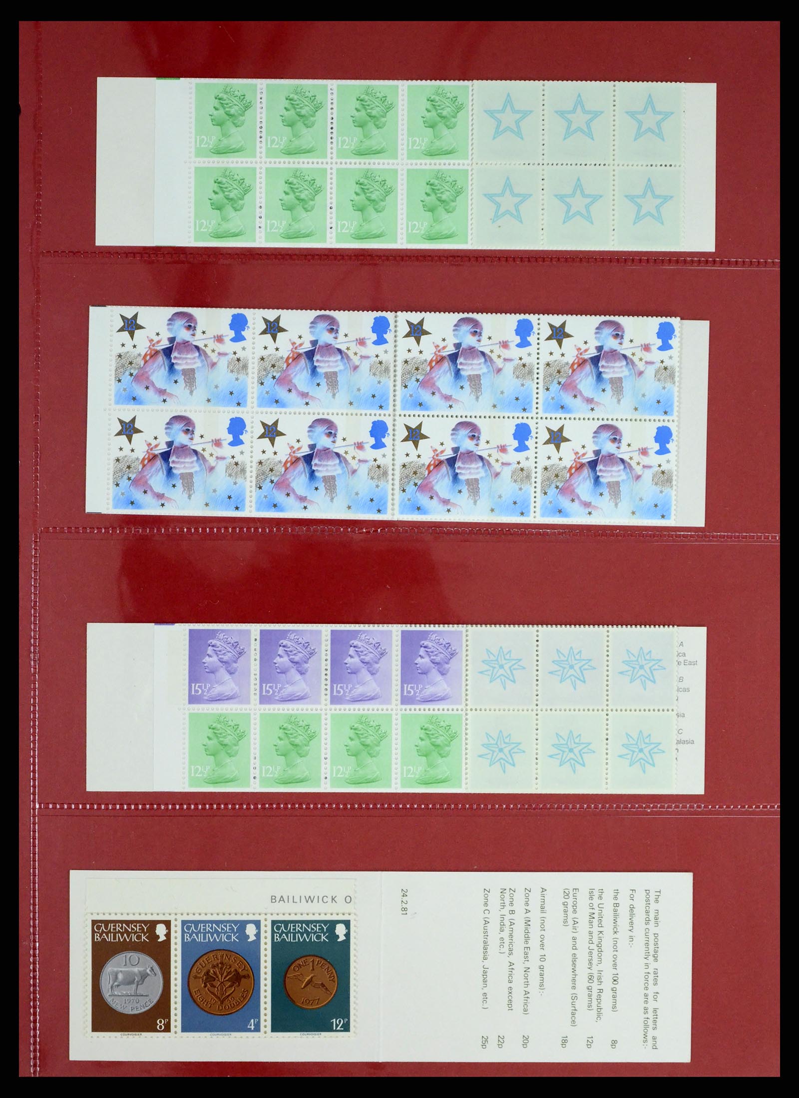 37684 470 - Postzegelverzameling 37684 Engeland 1948-2018.