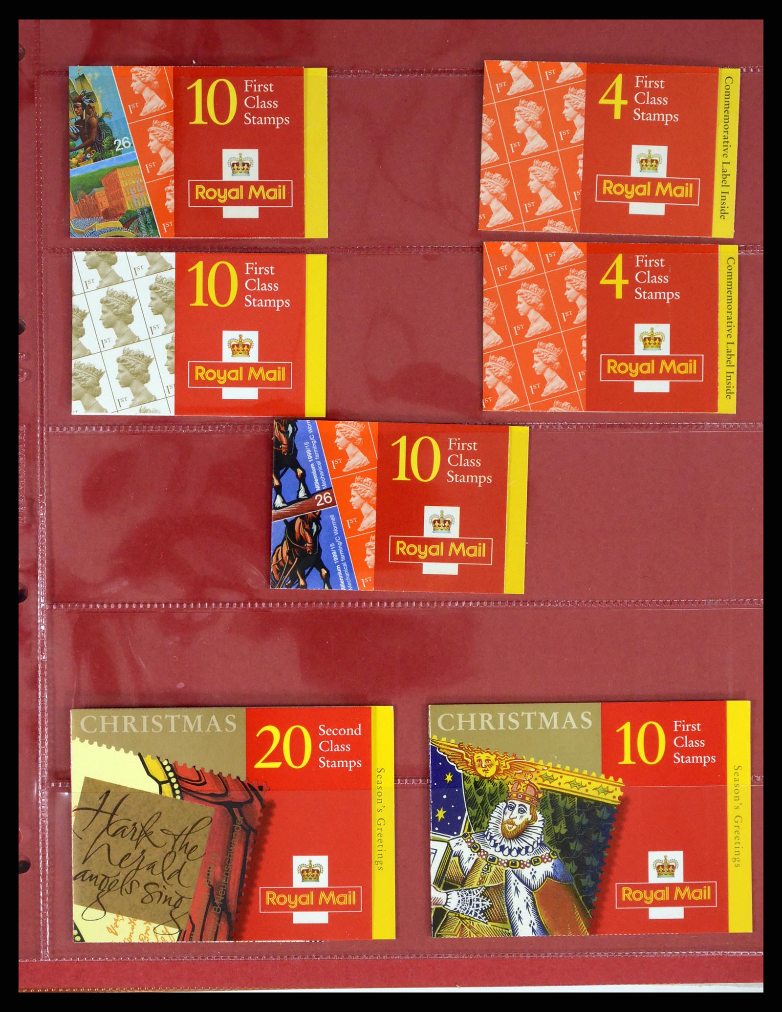 37684 473 - Postzegelverzameling 37684 Engeland 1948-2018.