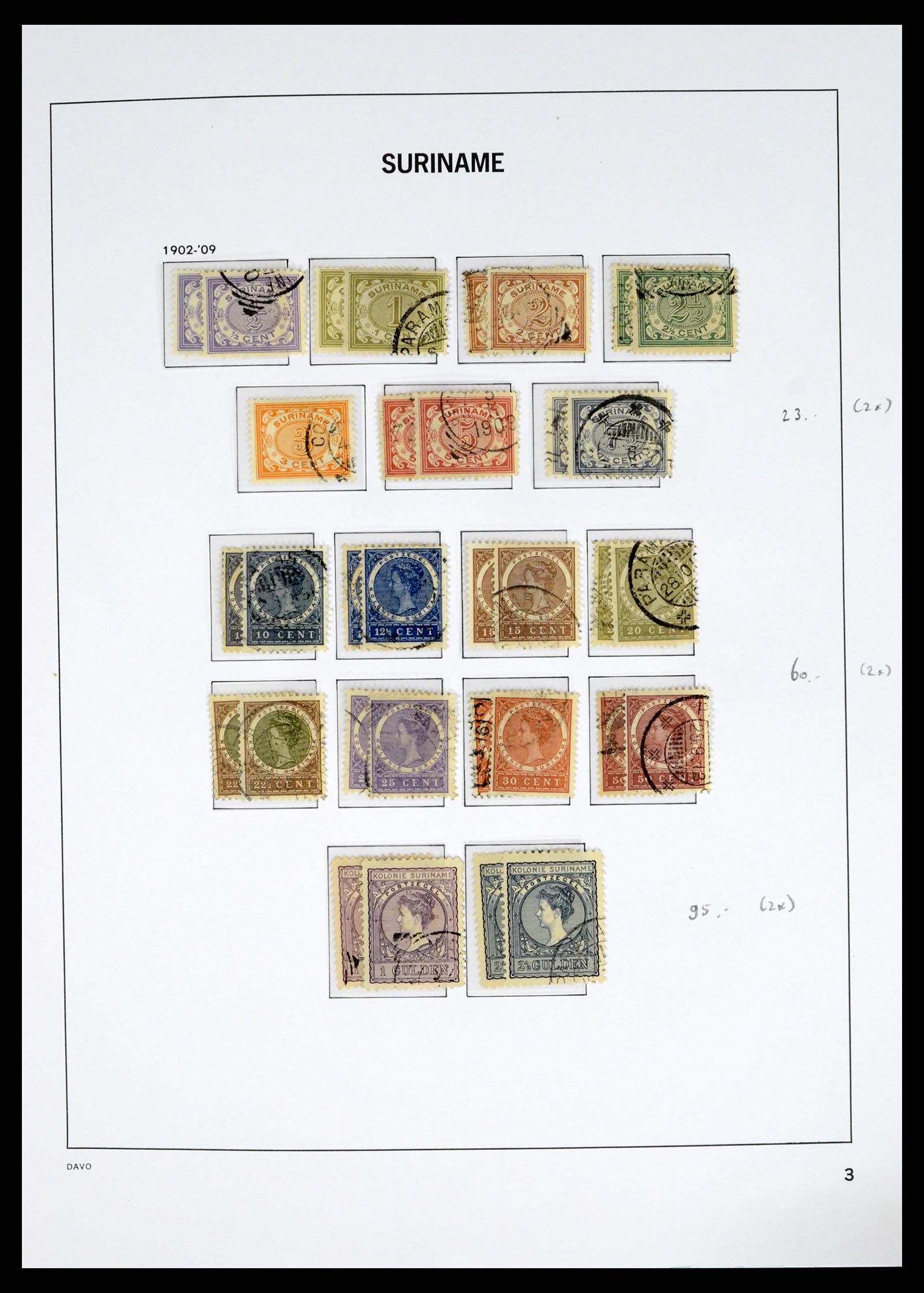 37685 013 - Stamp collection 37685 Suriname 1873-1975.