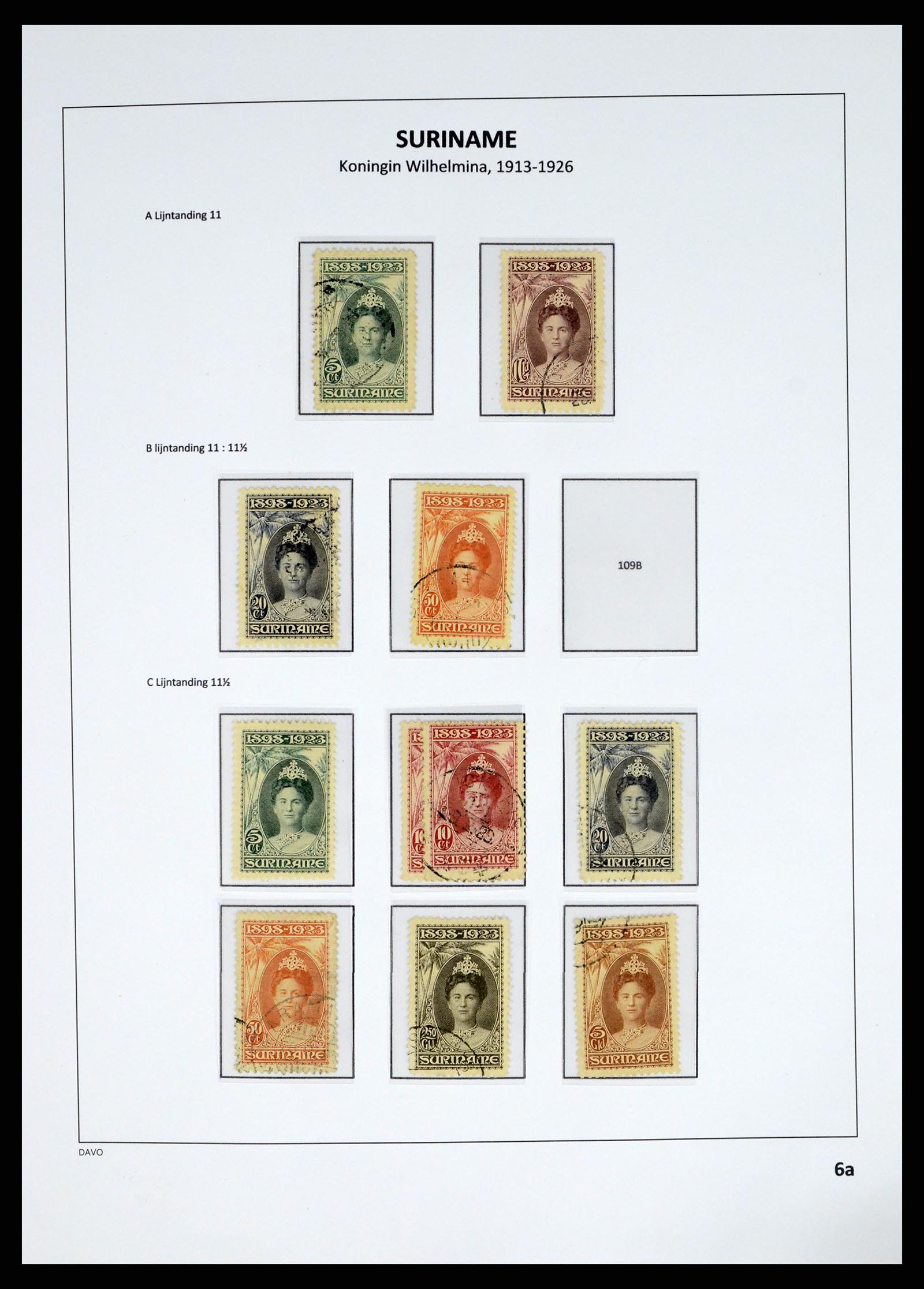 37685 020 - Postzegelverzameling 37685 Suriname 1873-1975.