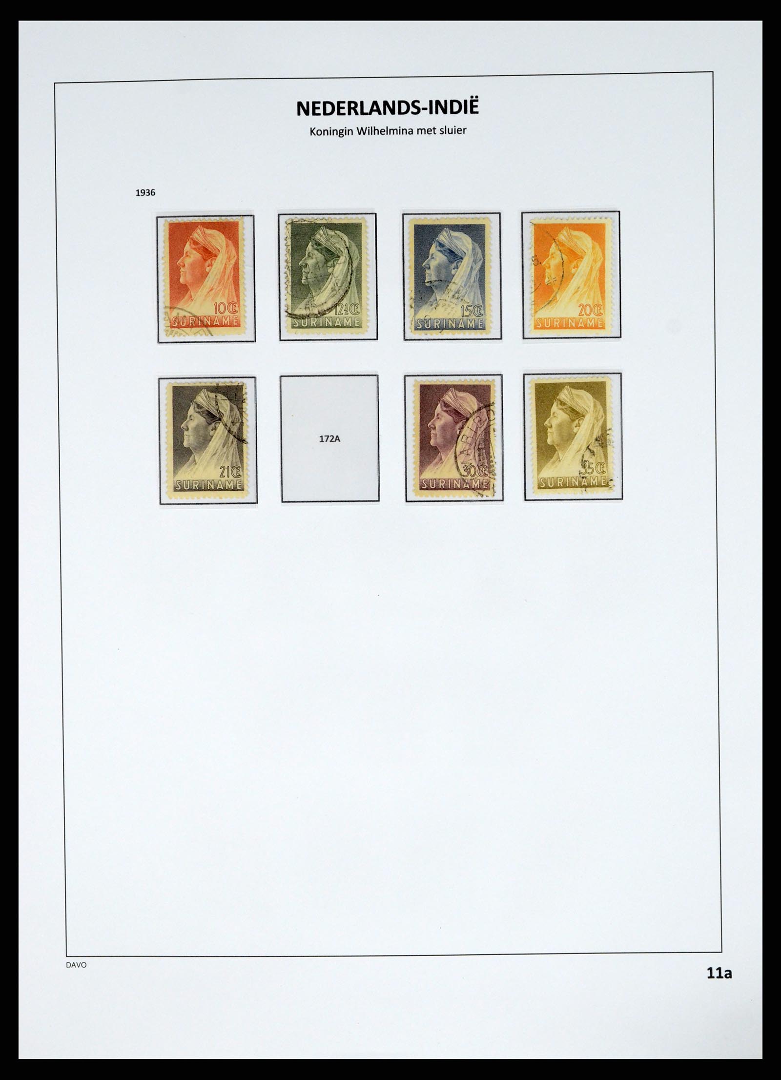 37685 026 - Postzegelverzameling 37685 Suriname 1873-1975.