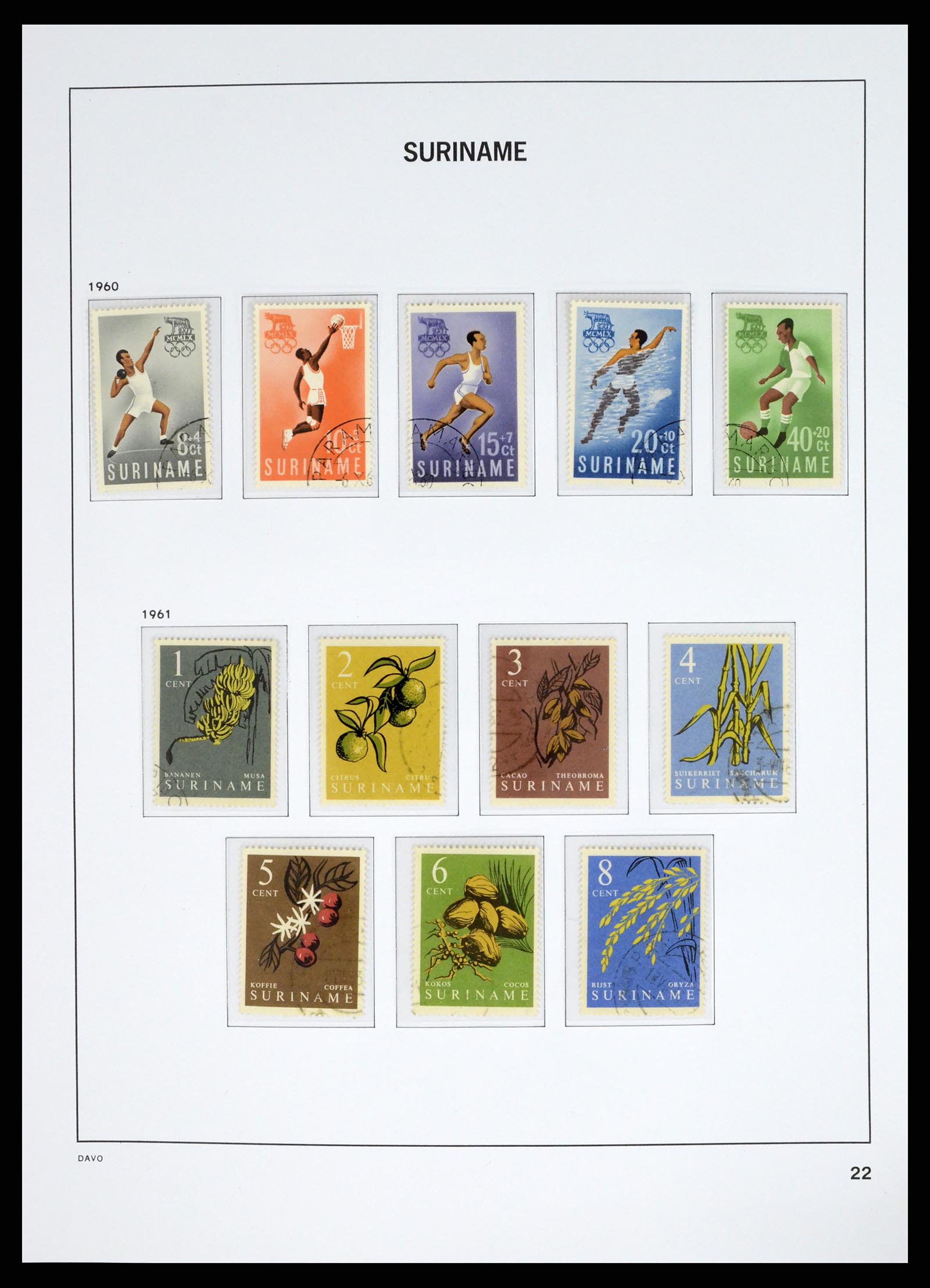 37685 038 - Postzegelverzameling 37685 Suriname 1873-1975.