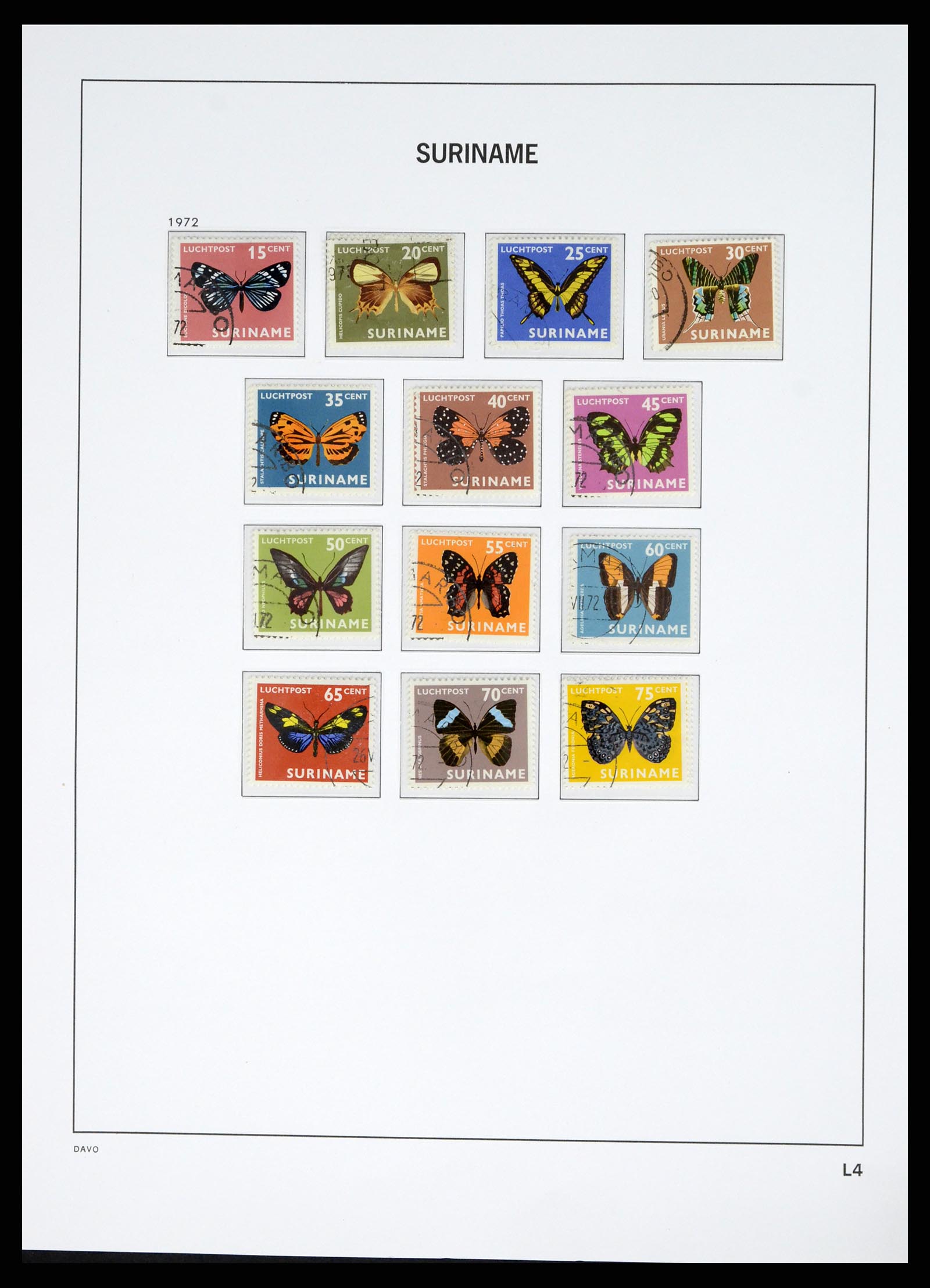 37685 071 - Postzegelverzameling 37685 Suriname 1873-1975.