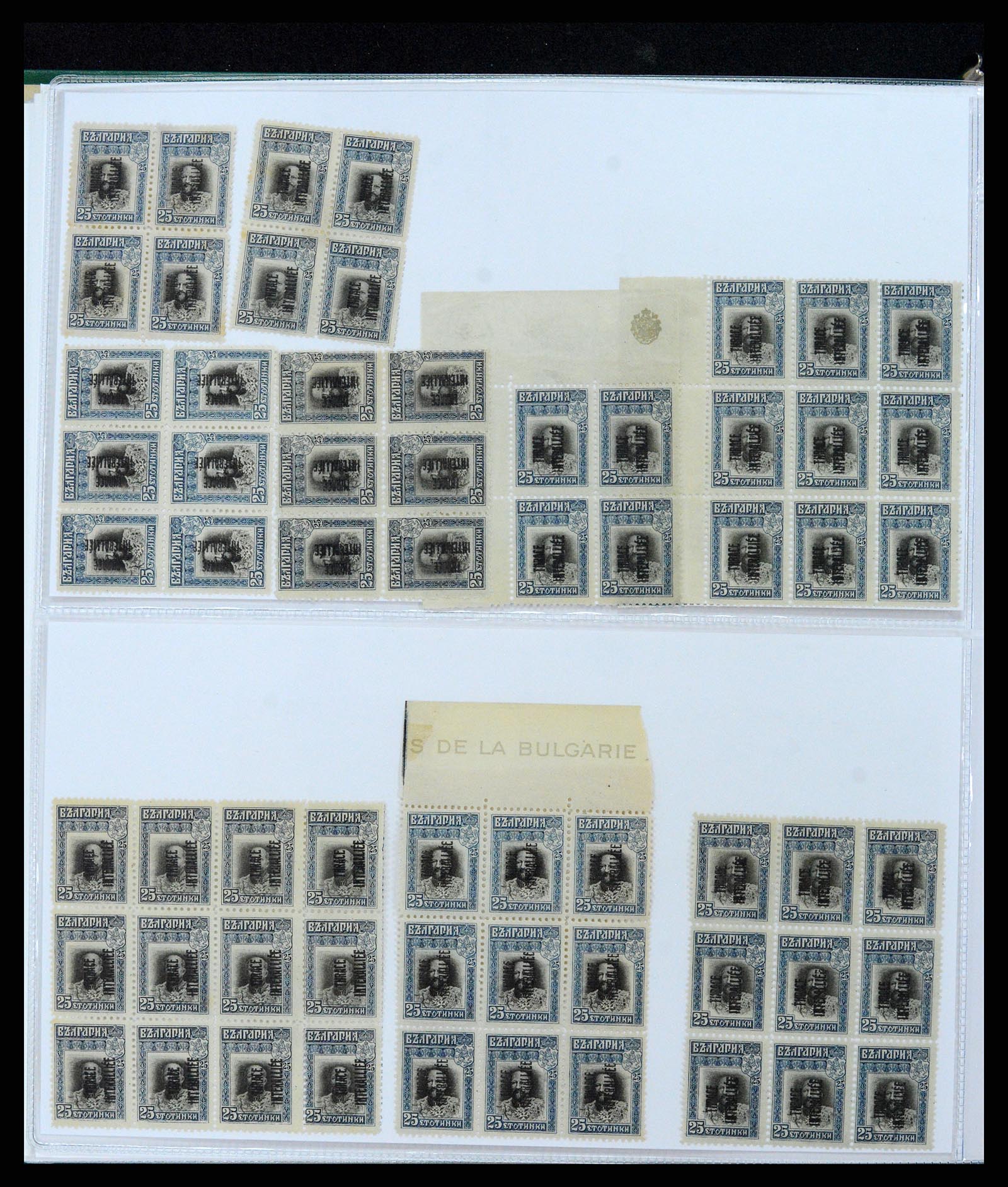 37686 036 - Postzegelverzameling 37686 Thracië 1919-1920.