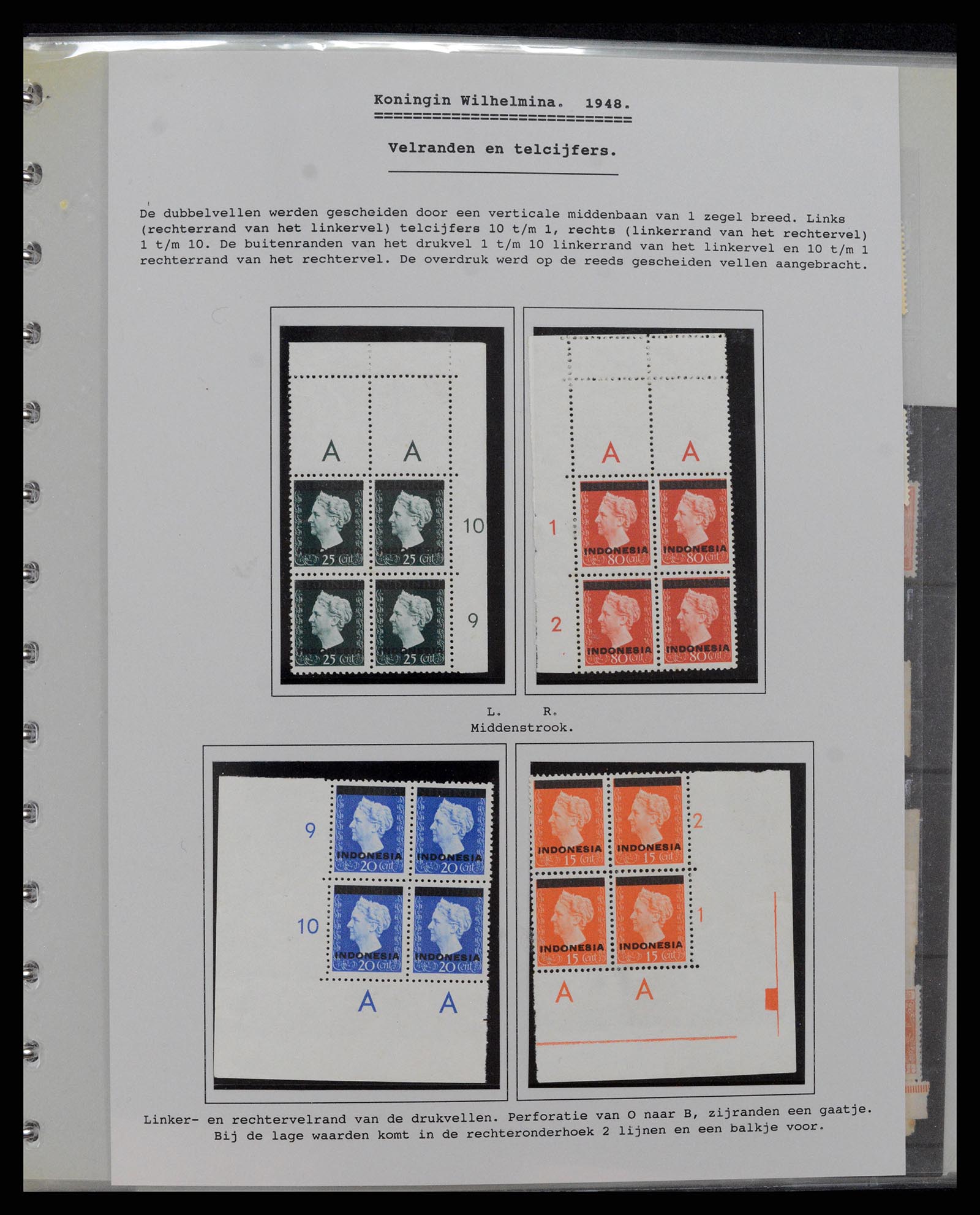 37689 006 - Postzegelverzameling 37689 Japanse bezetting Nederlands Indië en inte