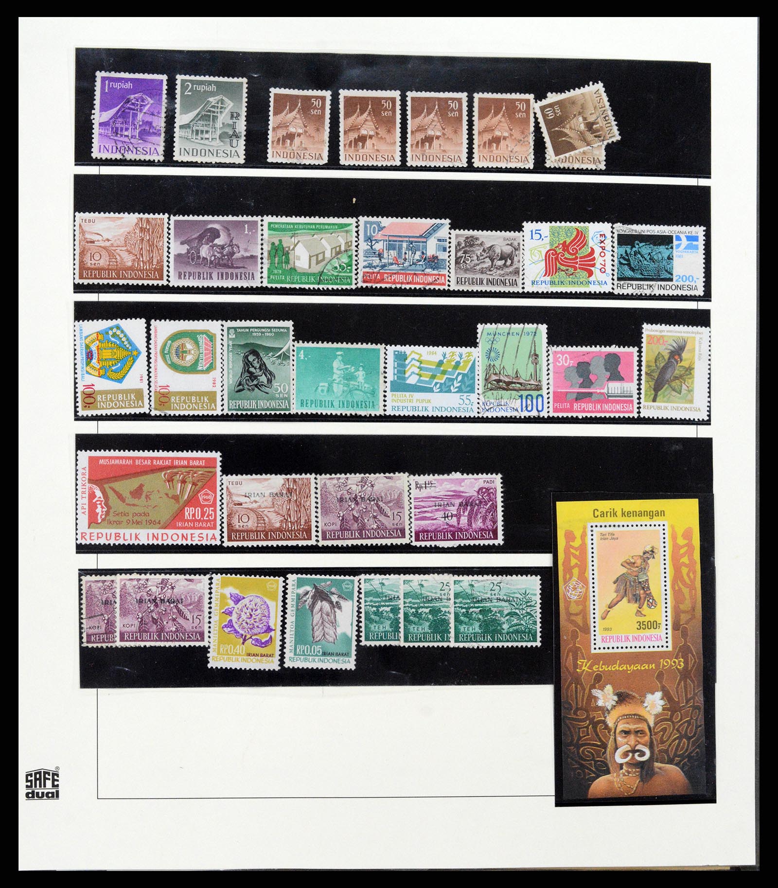 37689 039 - Stamp collection 37689 Japanese occupation Dutch East Indies and interim