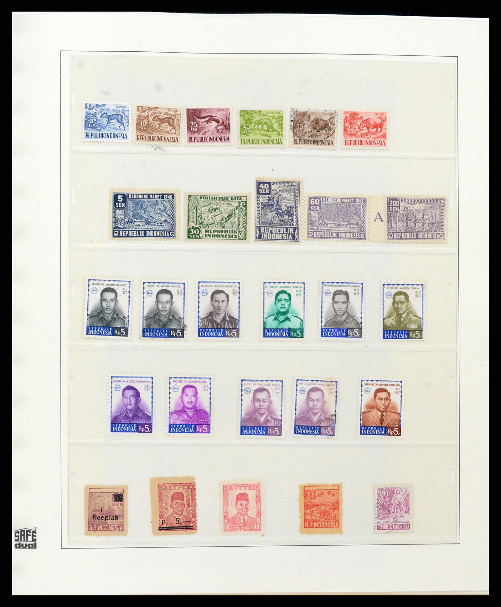 37689 049 - Stamp collection 37689 Japanese occupation Dutch East Indies and interim