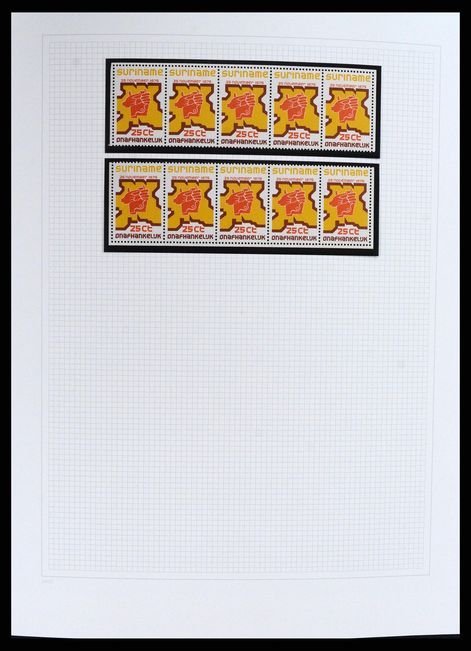 37691 010 - Stamp collection 37691 Suriname 1975-2012.