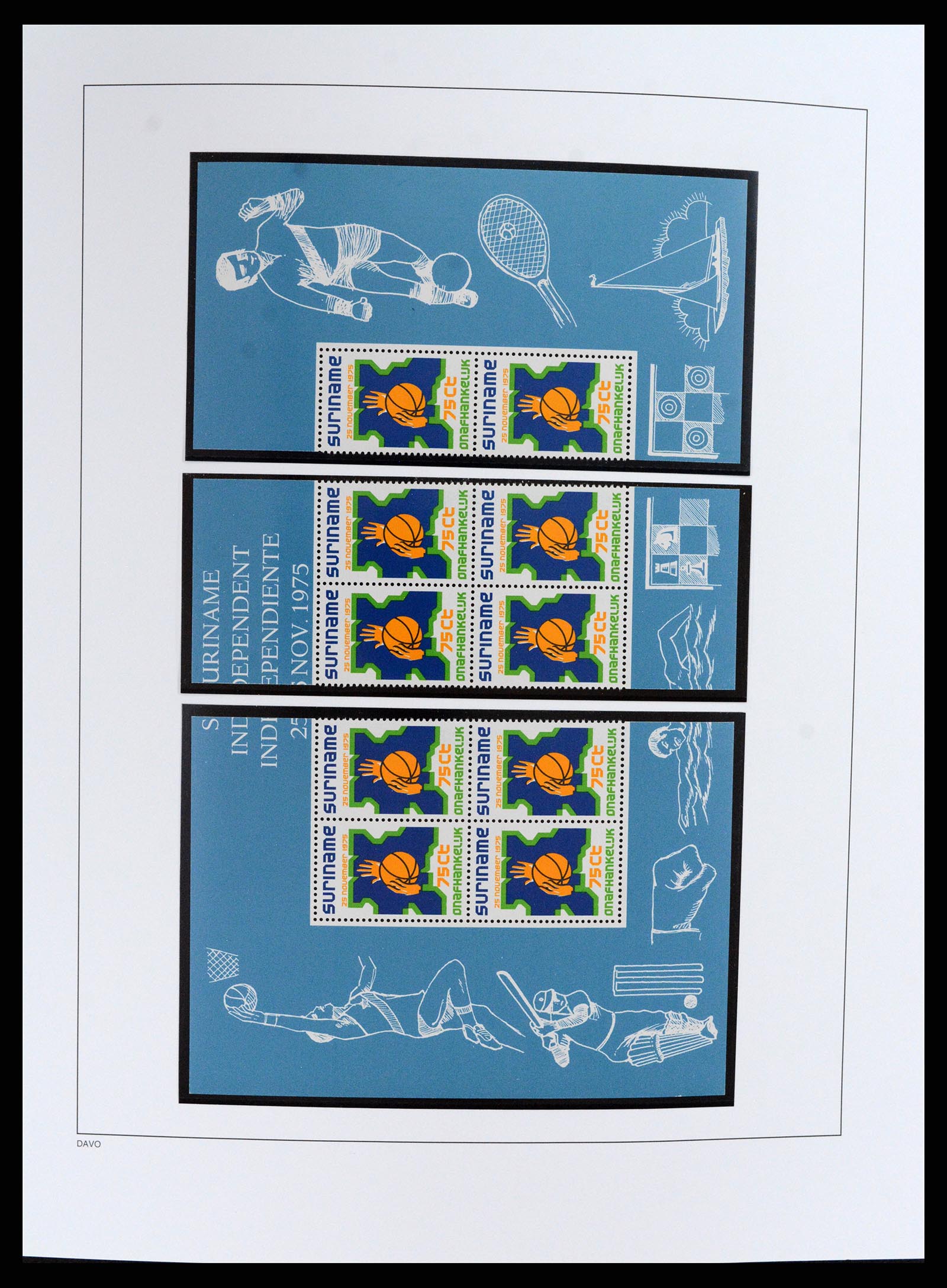 37691 022 - Stamp collection 37691 Suriname 1975-2012.