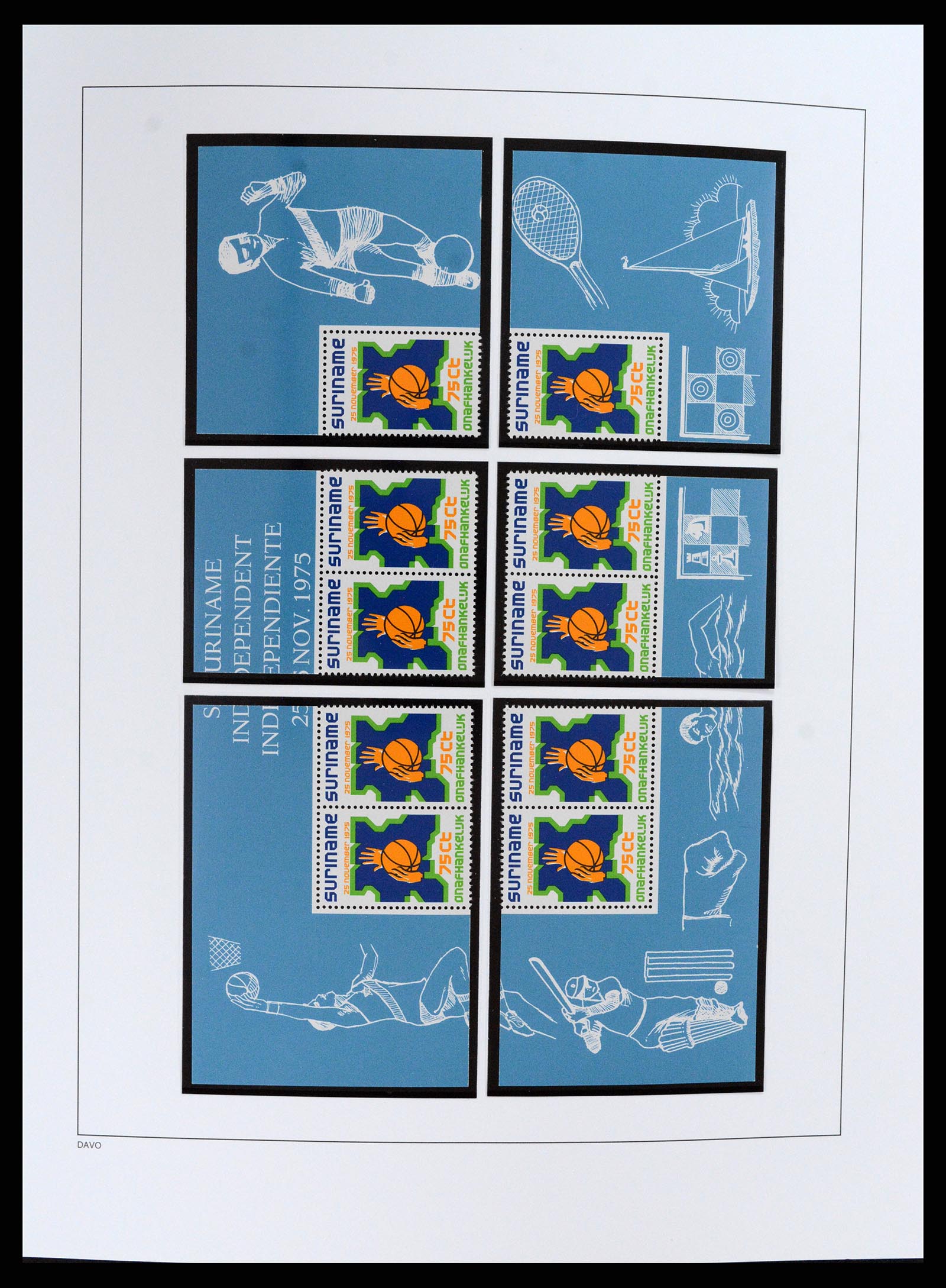 37691 023 - Stamp collection 37691 Suriname 1975-2012.