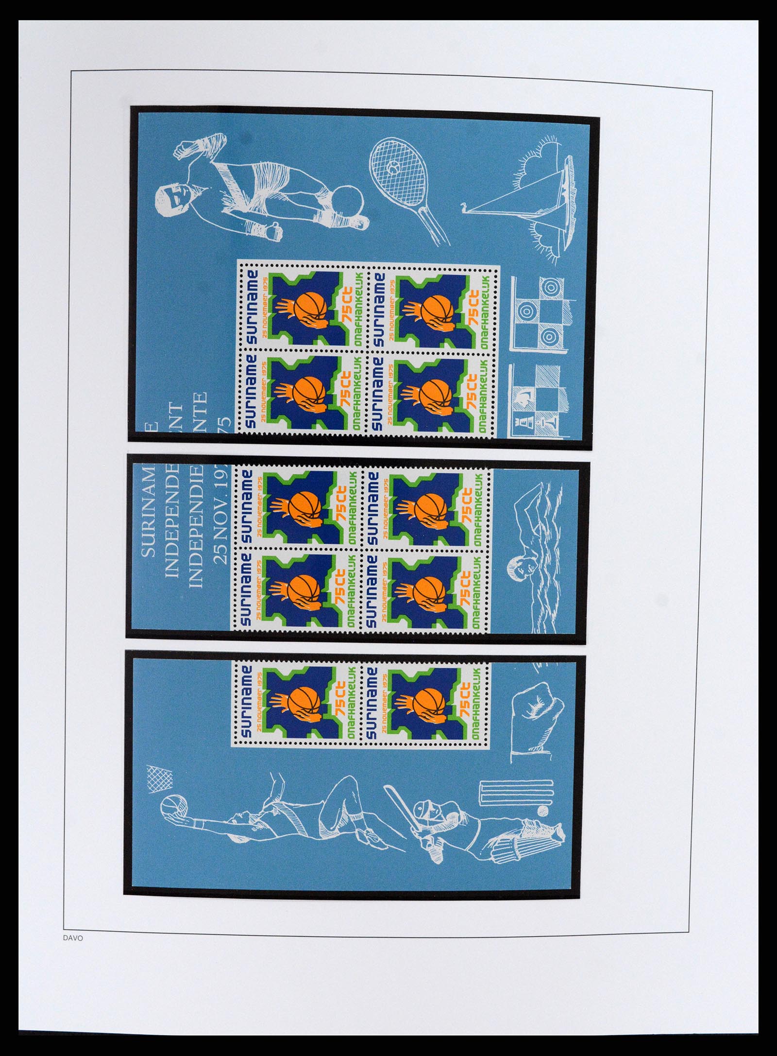 37691 024 - Stamp collection 37691 Suriname 1975-2012.