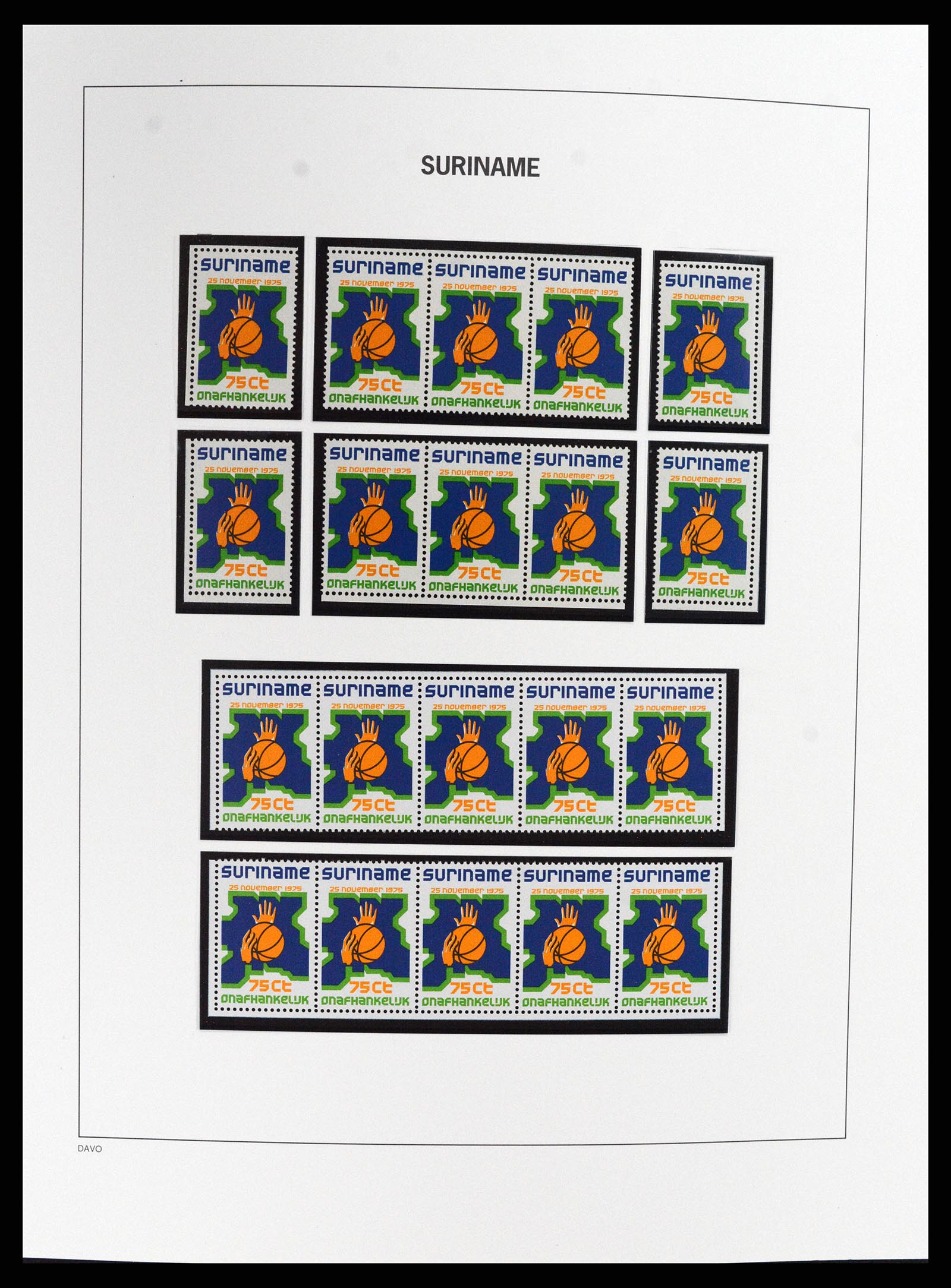 37691 026 - Stamp collection 37691 Suriname 1975-2012.