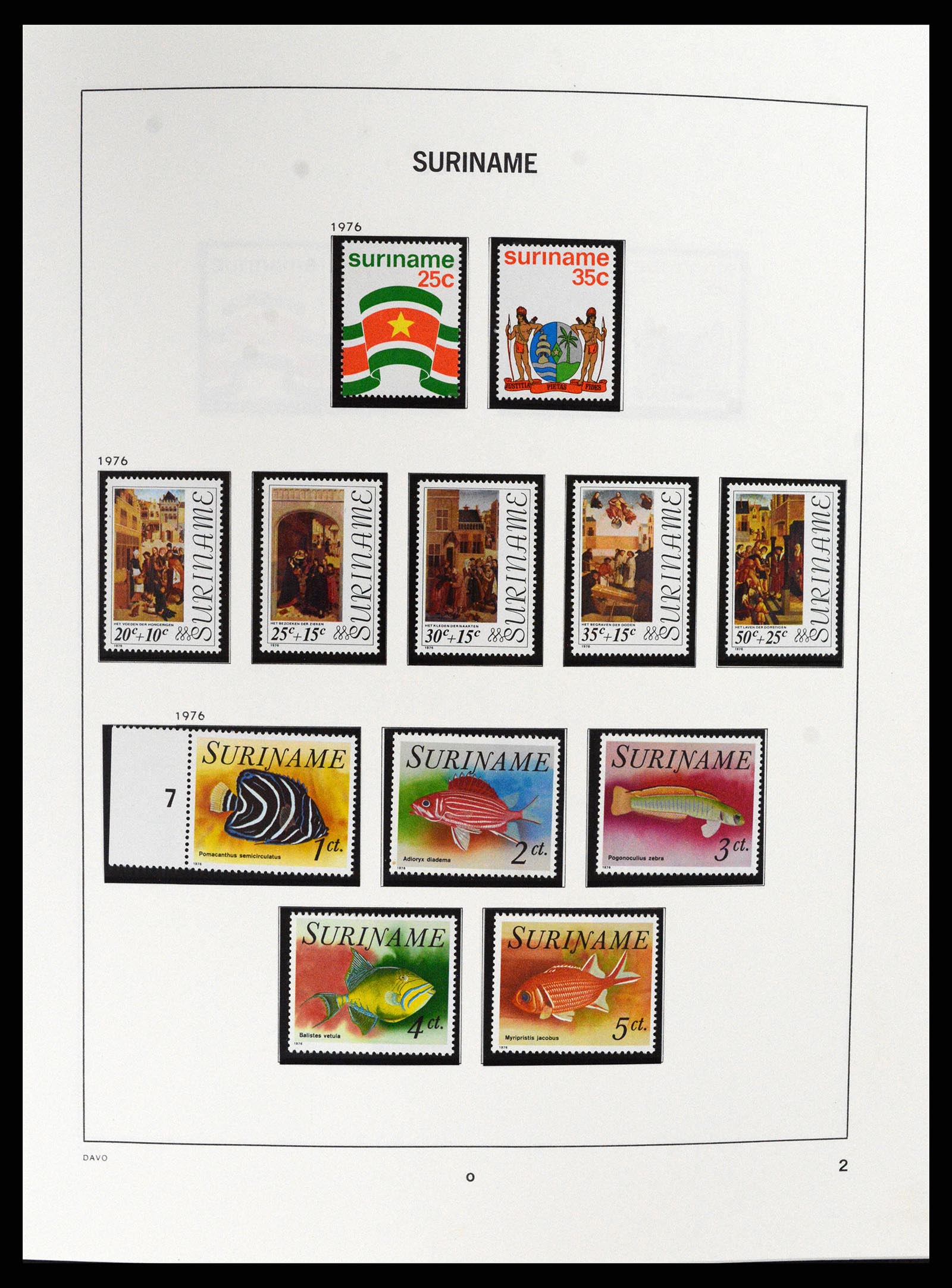 37691 027 - Stamp collection 37691 Suriname 1975-2012.