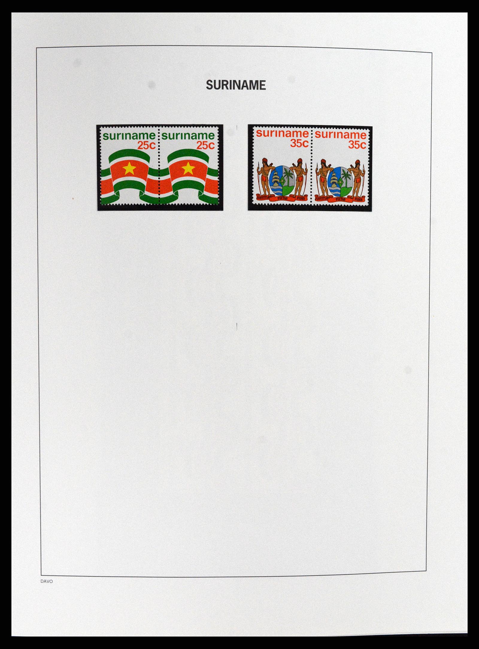 37691 028 - Stamp collection 37691 Suriname 1975-2012.