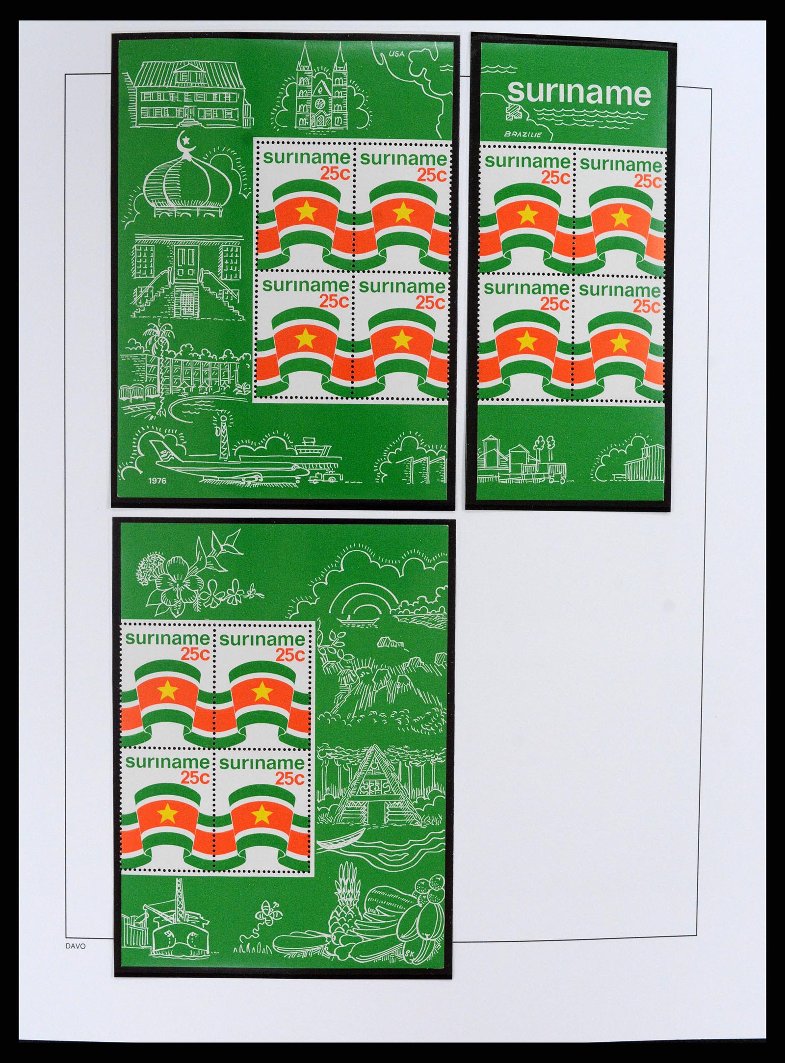 37691 030 - Stamp collection 37691 Suriname 1975-2012.