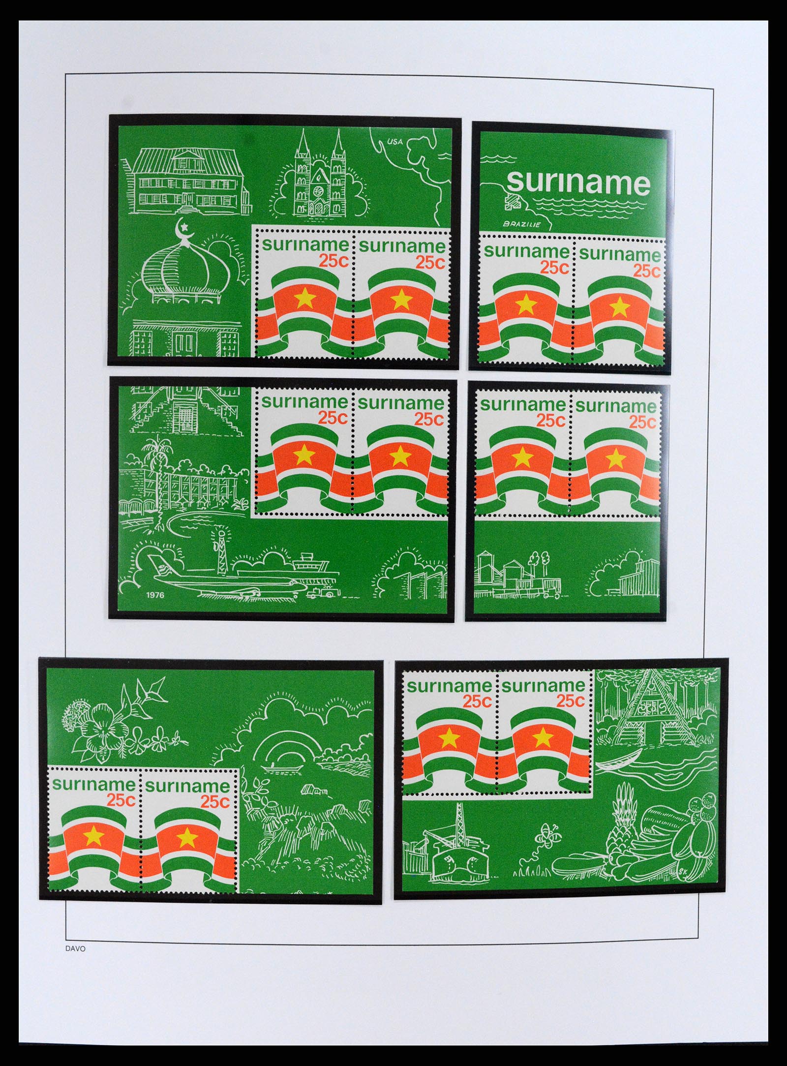 37691 031 - Stamp collection 37691 Suriname 1975-2012.