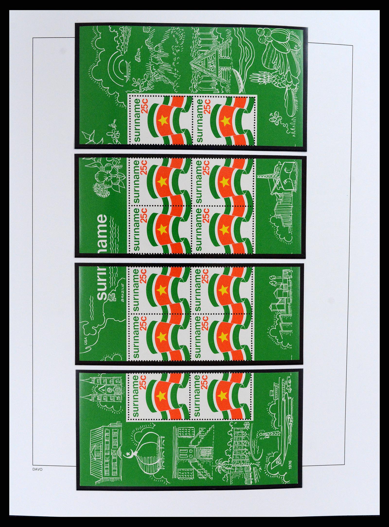 37691 032 - Stamp collection 37691 Suriname 1975-2012.