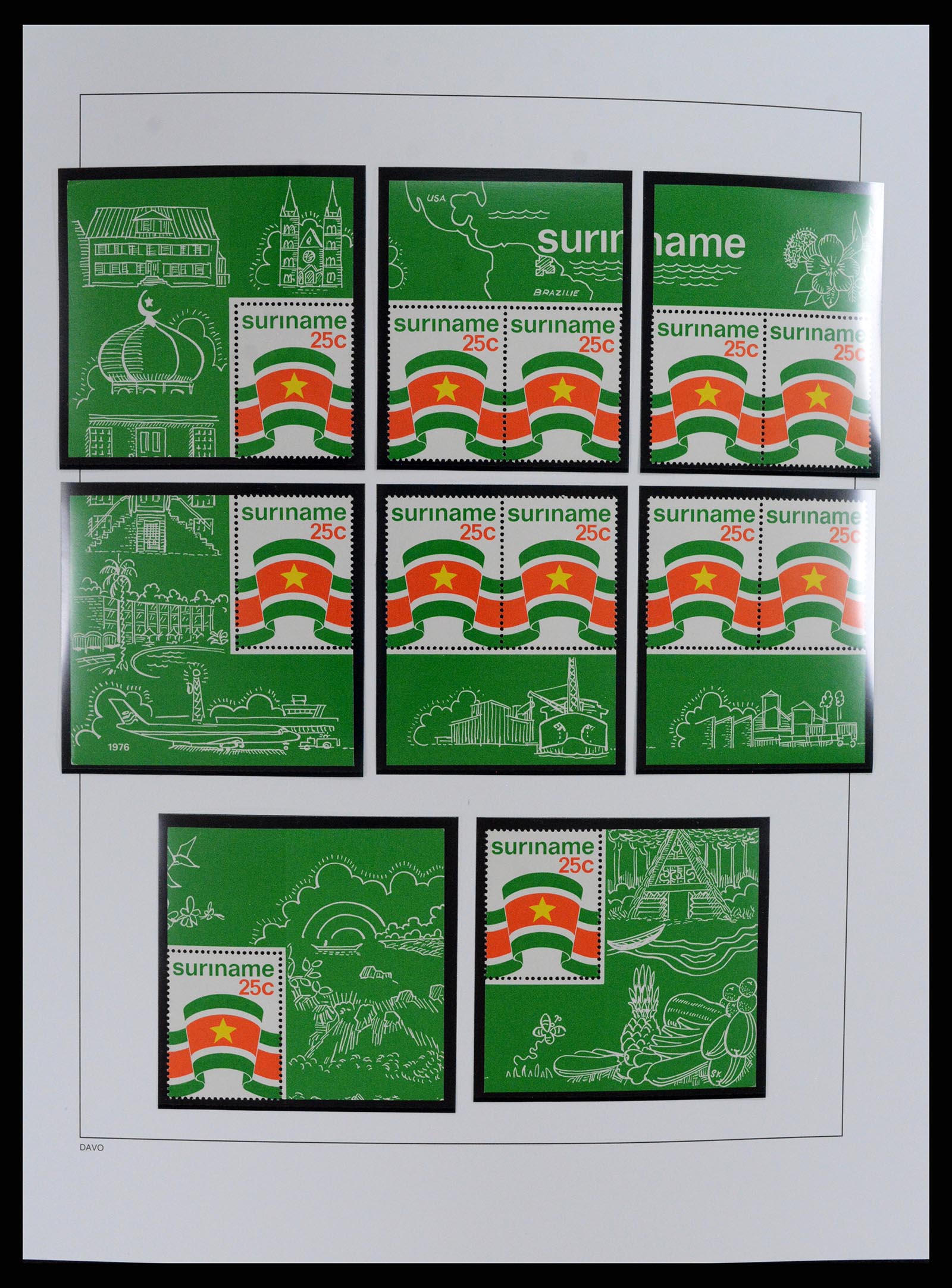 37691 033 - Stamp collection 37691 Suriname 1975-2012.