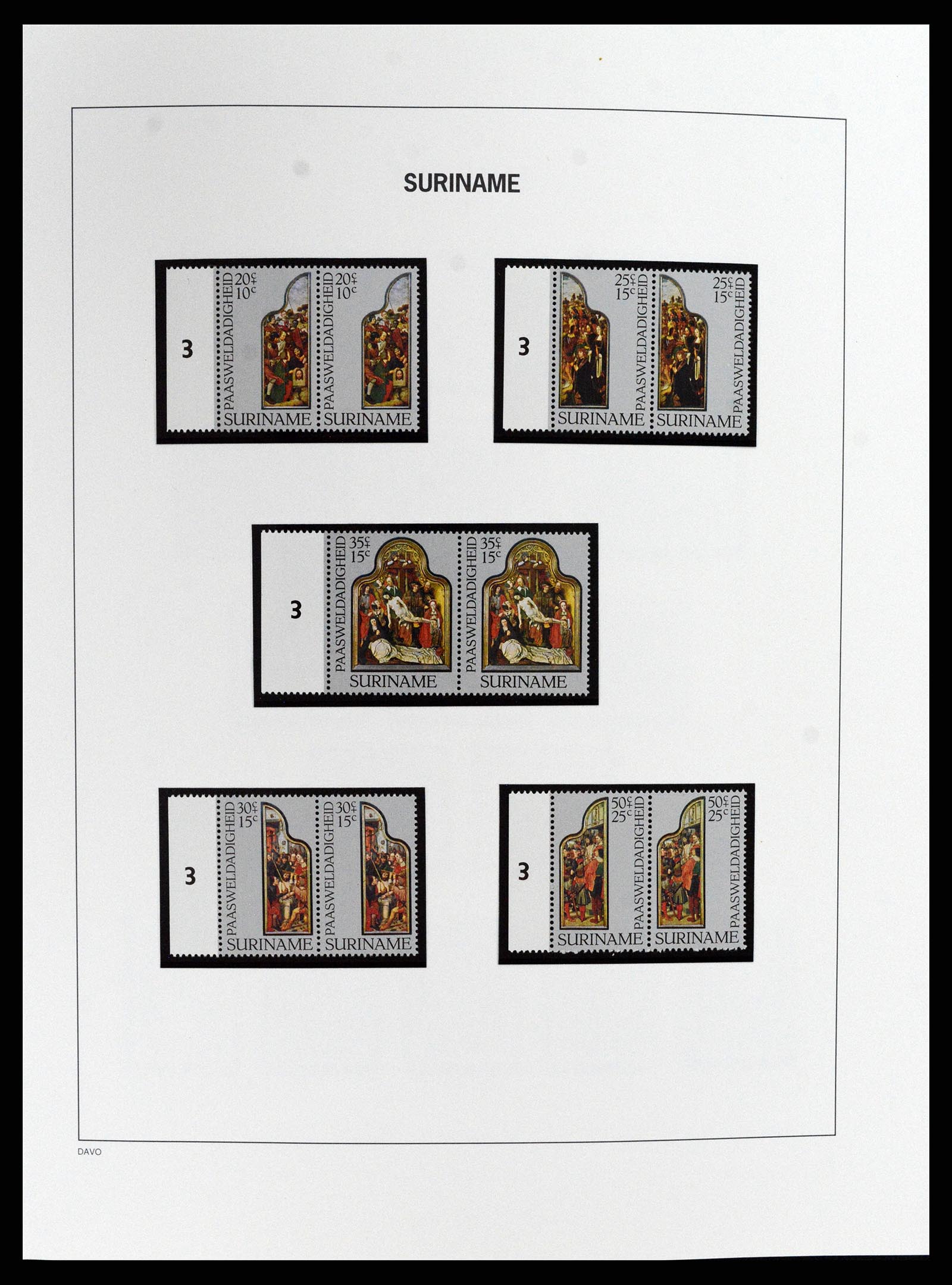 37691 049 - Stamp collection 37691 Suriname 1975-2012.