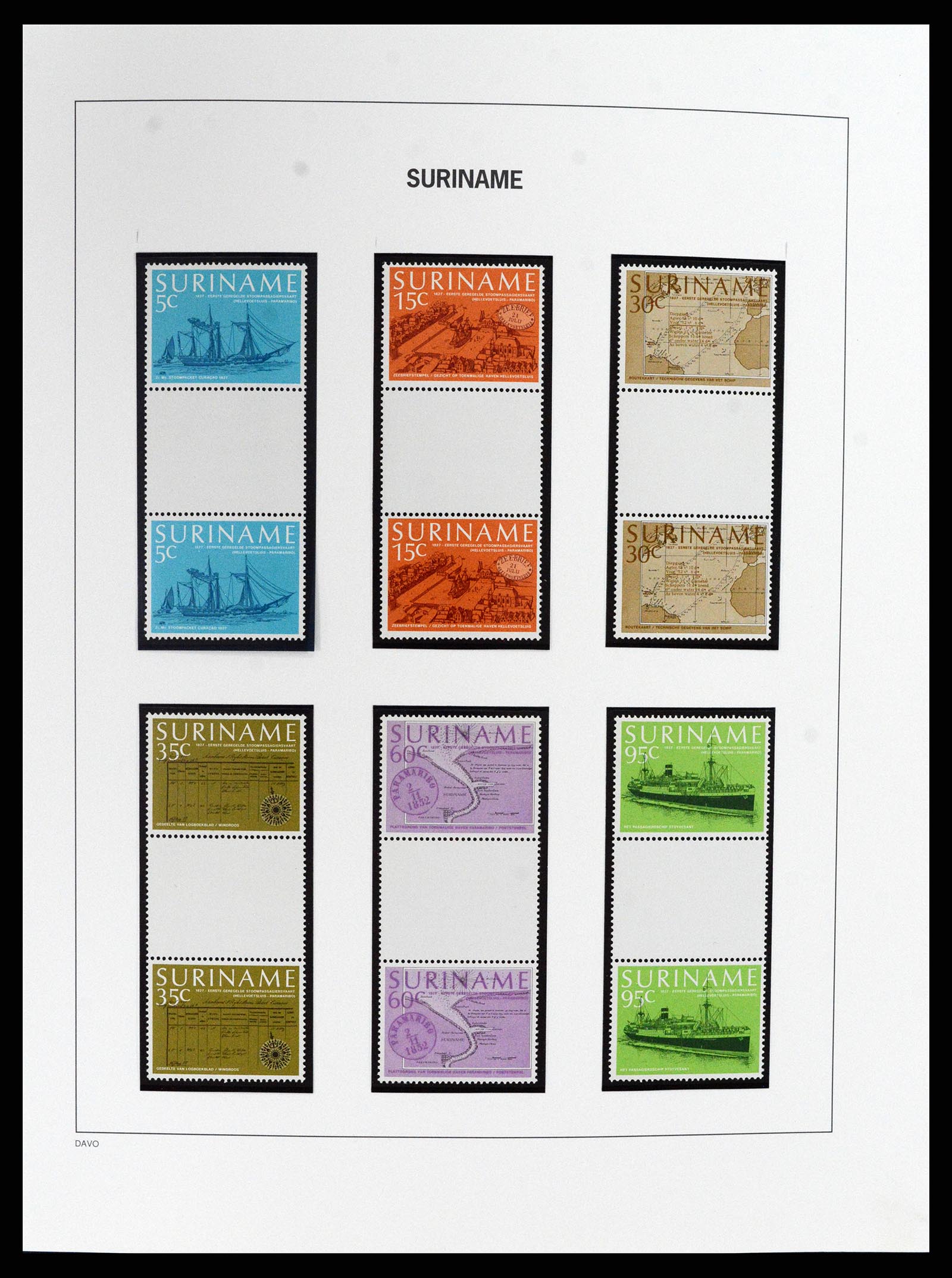 37691 051 - Stamp collection 37691 Suriname 1975-2012.